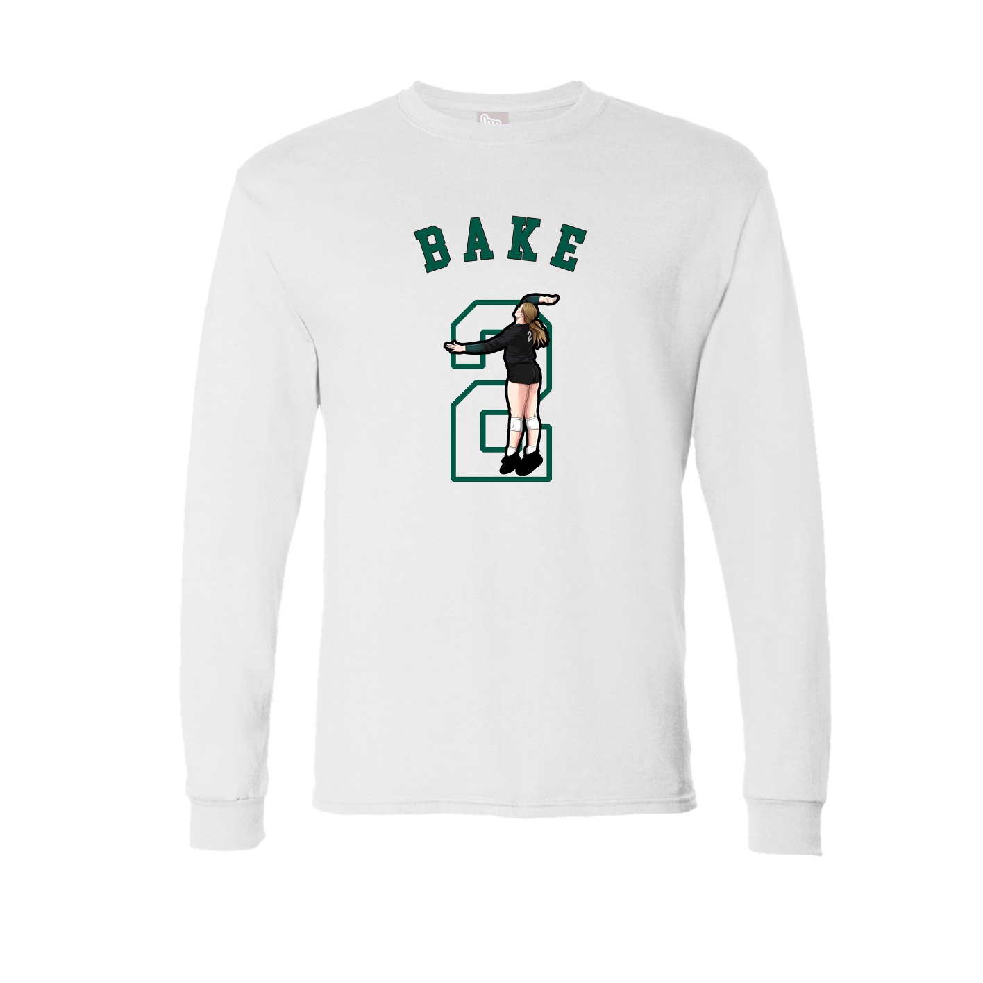 Long Sleeve Tee — Shirsey Arch in White