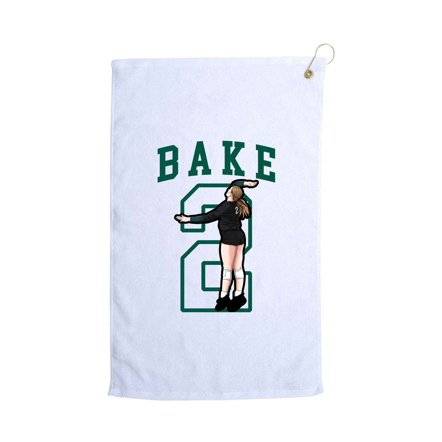 Golf Towel — Shirsey in White