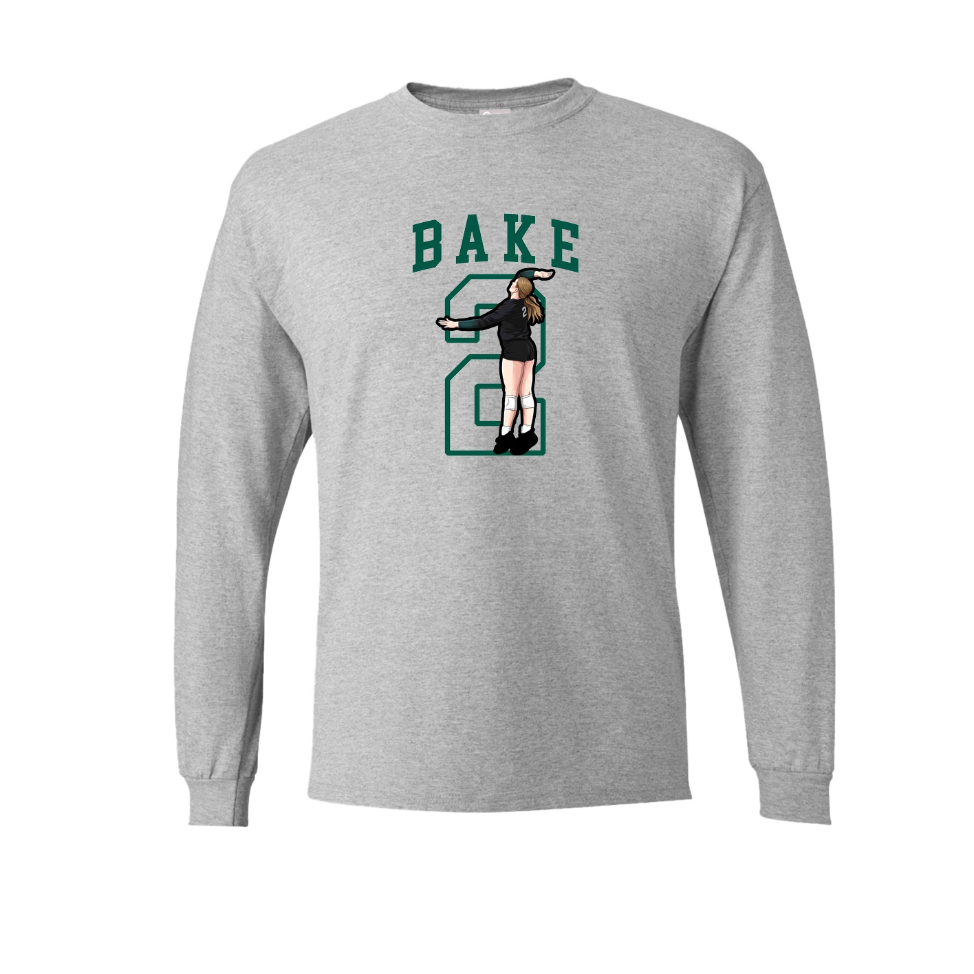 Long Sleeve Tee — Shirsey in Grey