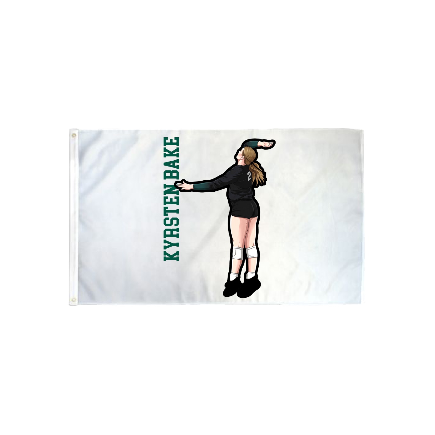 3x5 Flag — Name Vertical in Classic