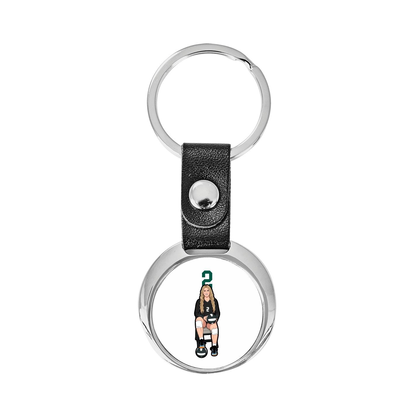Key Chain — Number Top in Classic