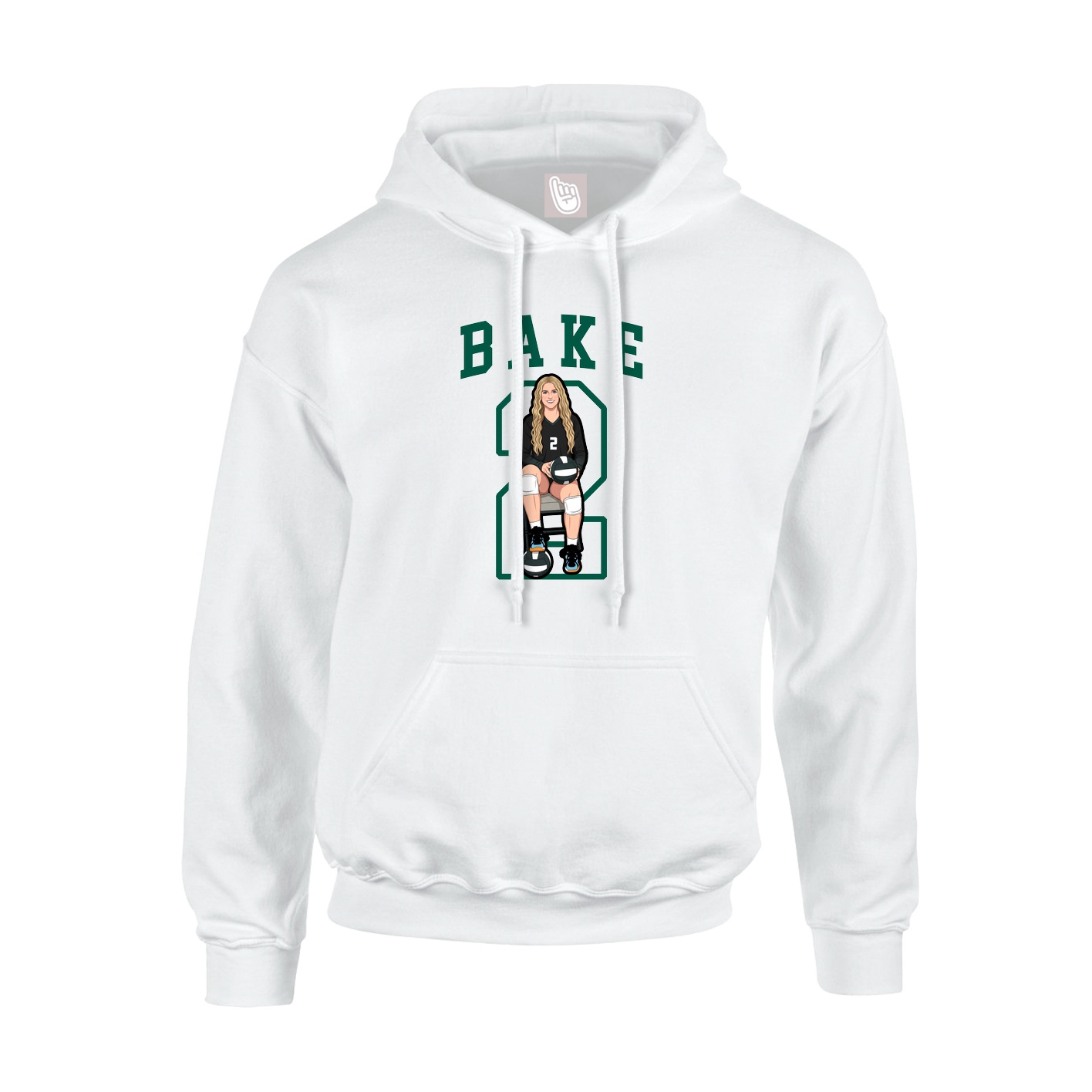 Youth Hoodie — Shirsey in White