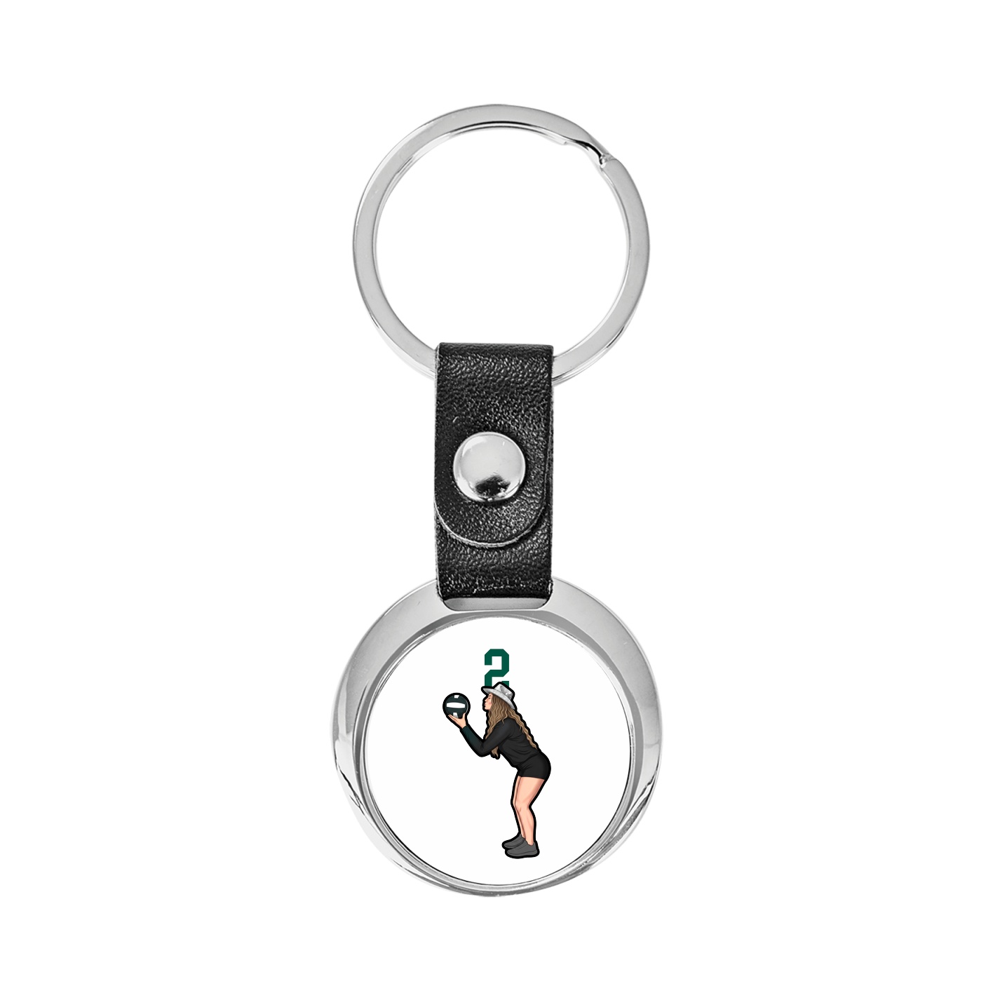 Key Chain — Number Top in Classic