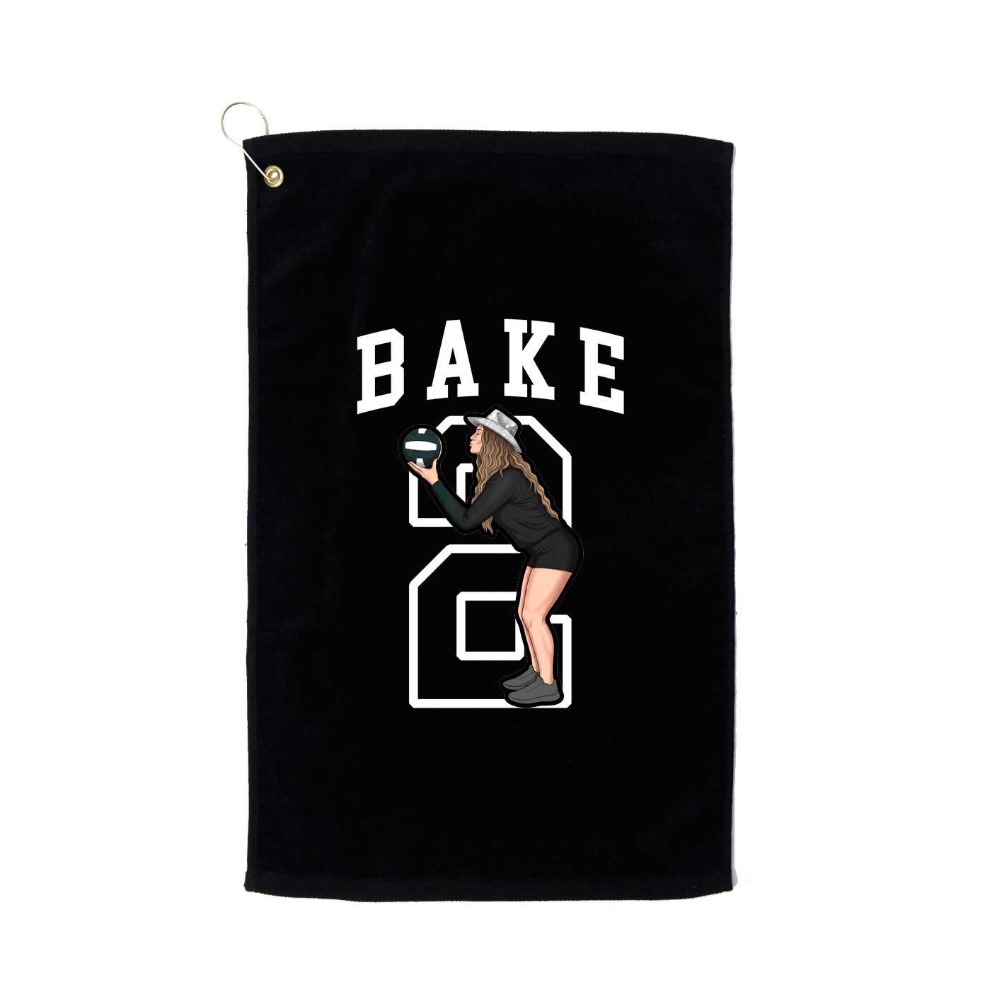 Golf Towel — Shirsey in Black