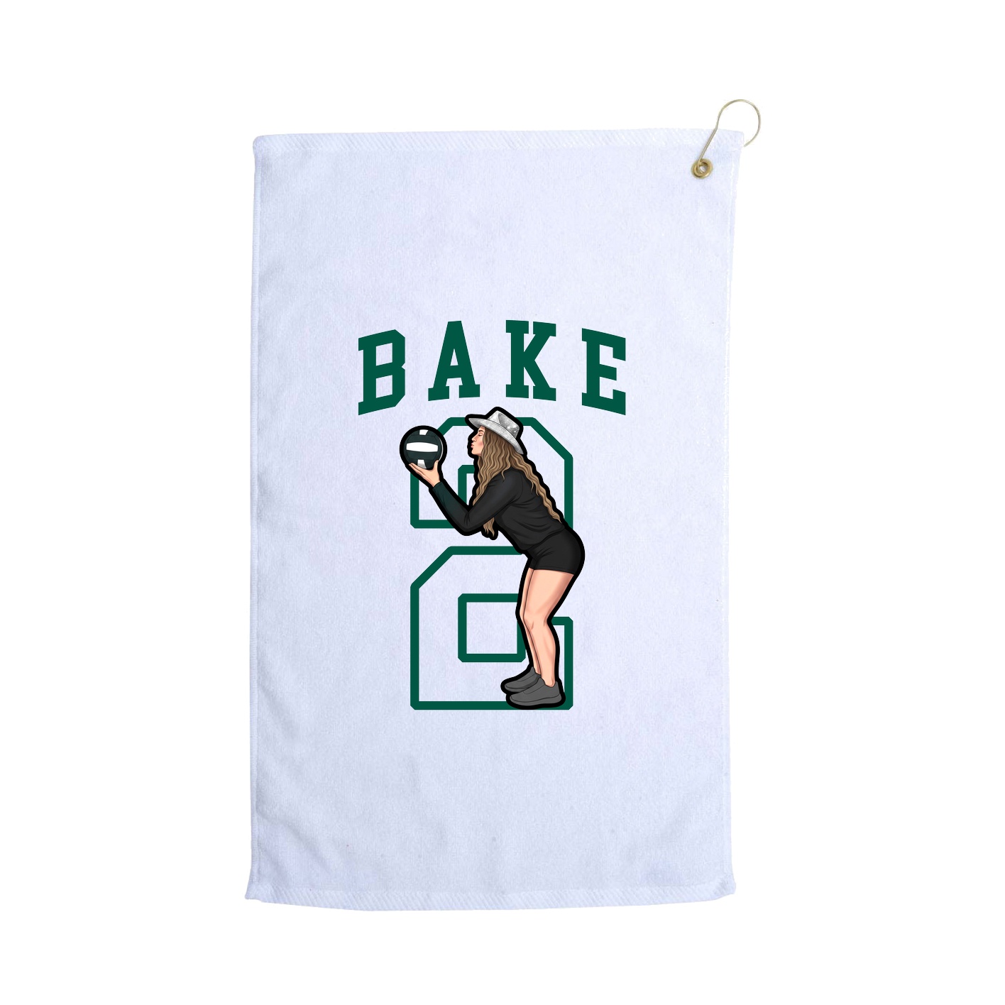 Golf Towel — Shirsey in White