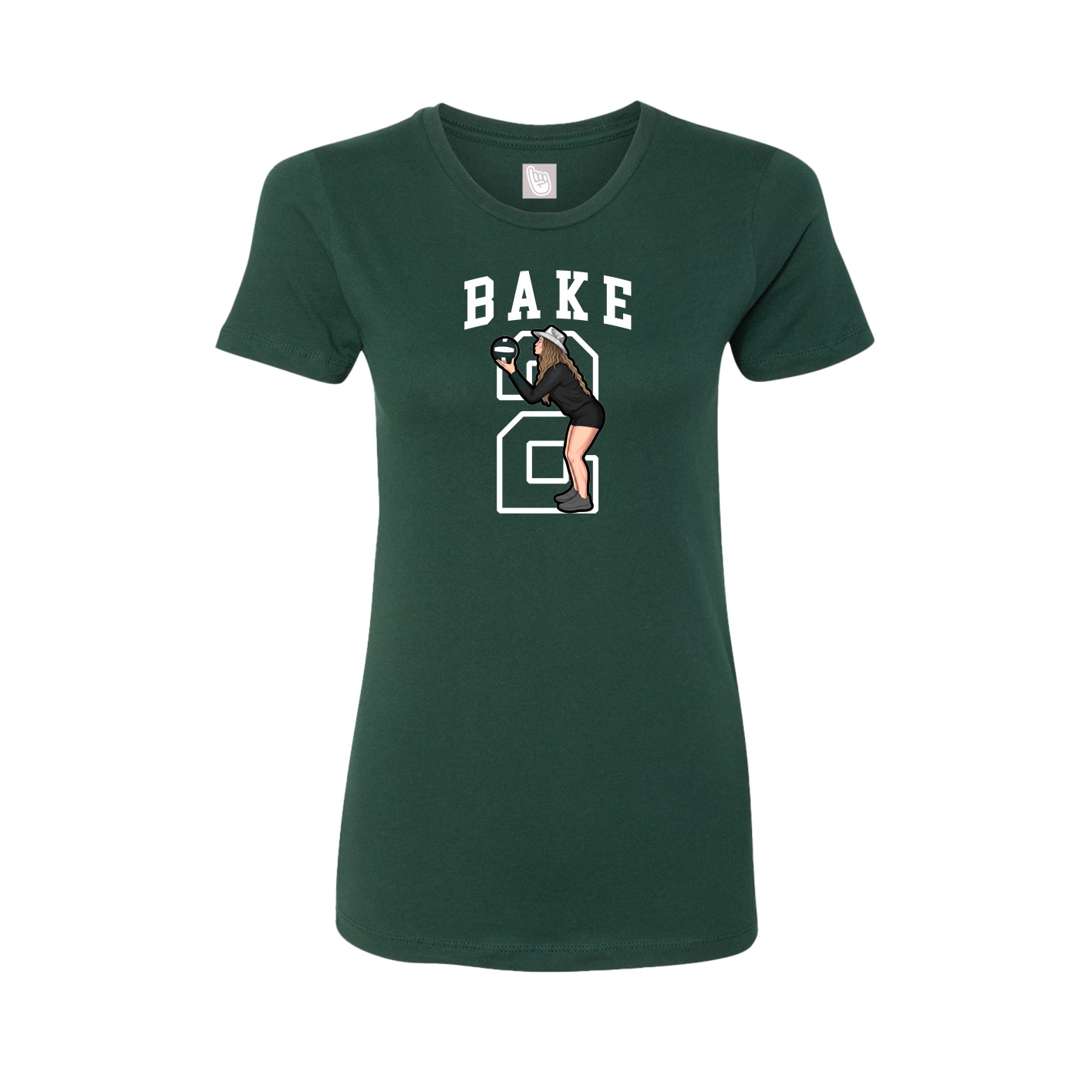 Fitted Women's Tee — Shirsey in Green