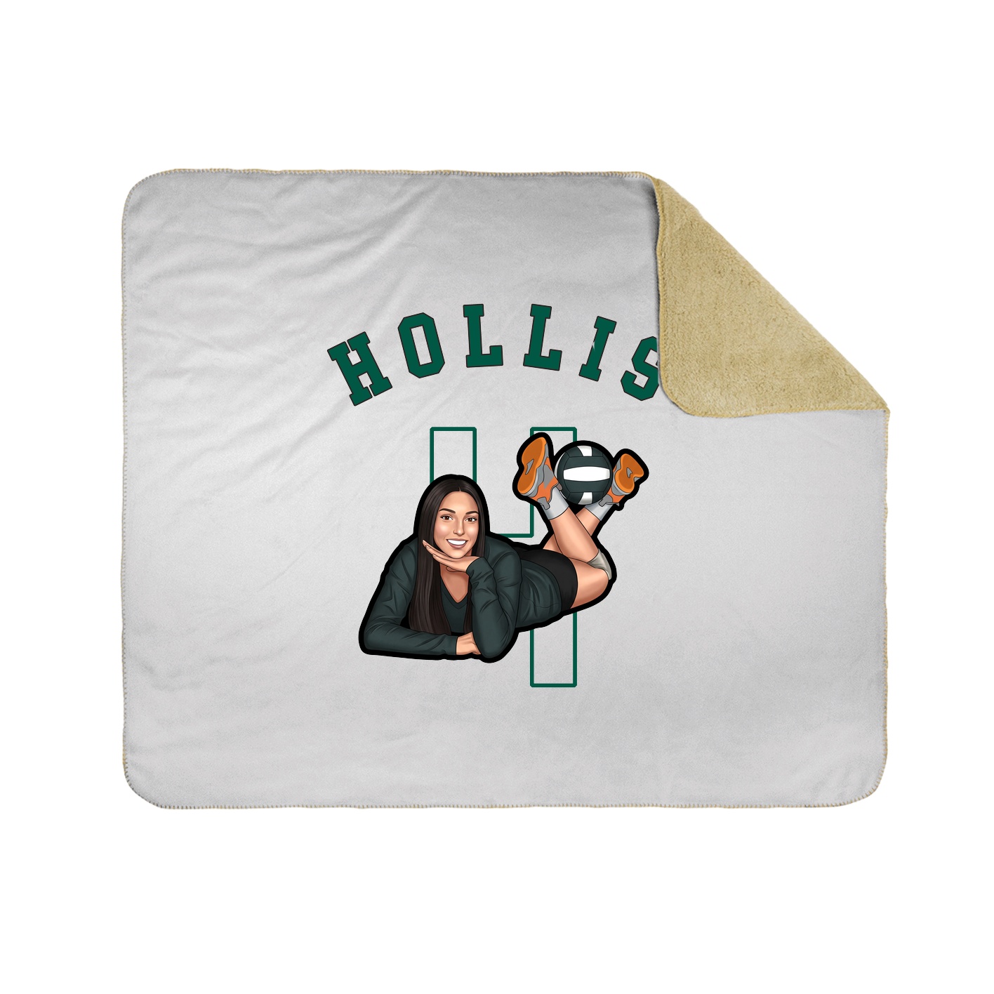 Throw Blanket — Shirsey Arch in White