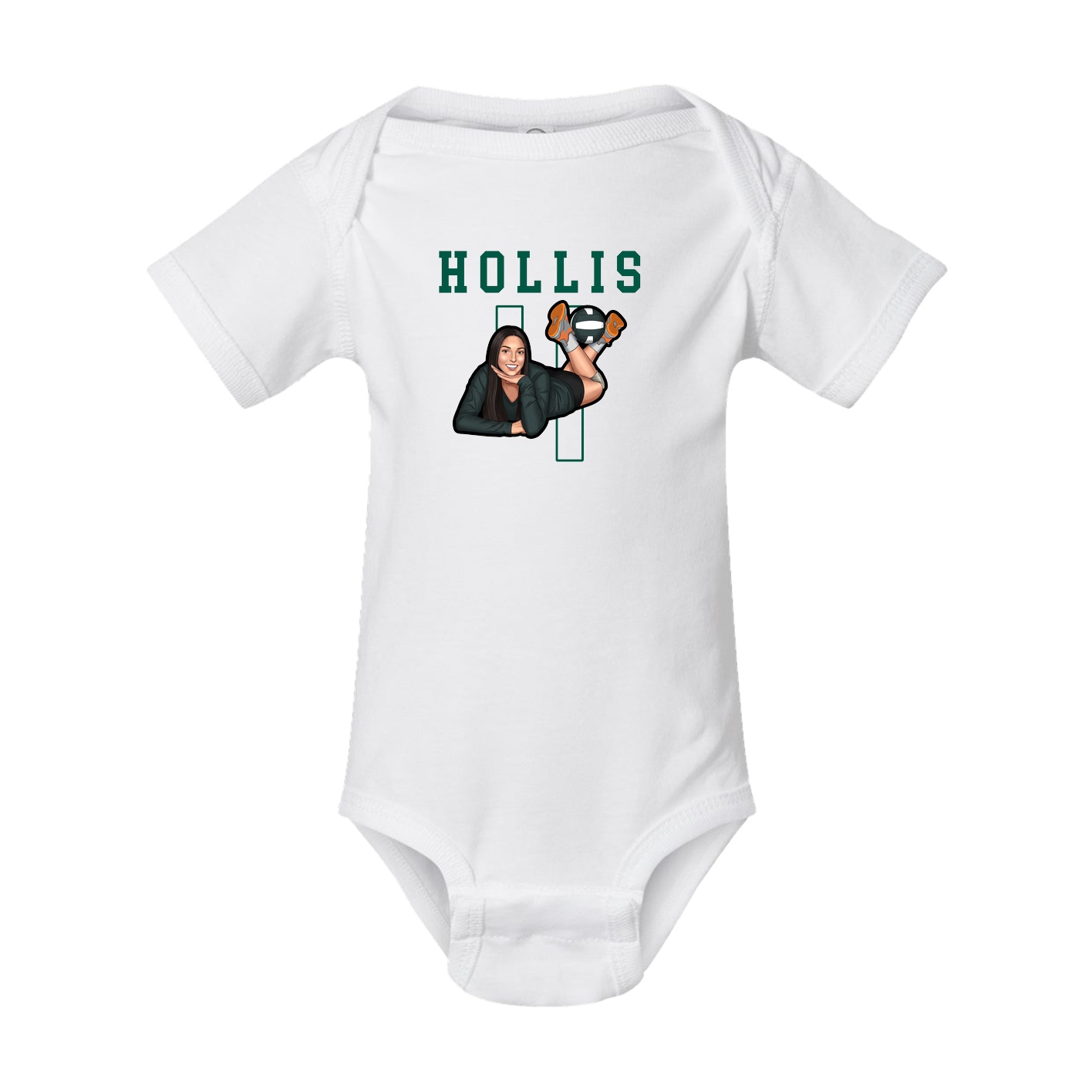 Baby Onesie — Shirsey in White