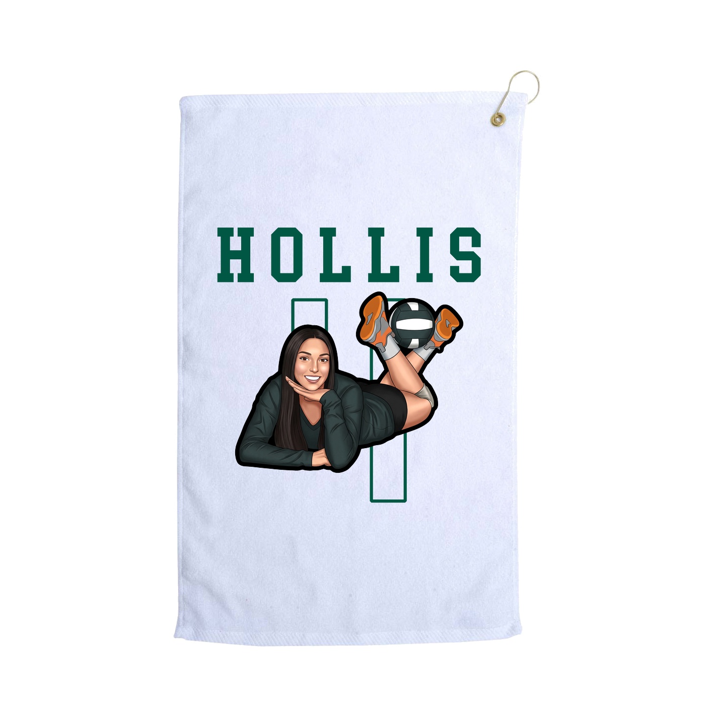 Golf Towel — Shirsey in White