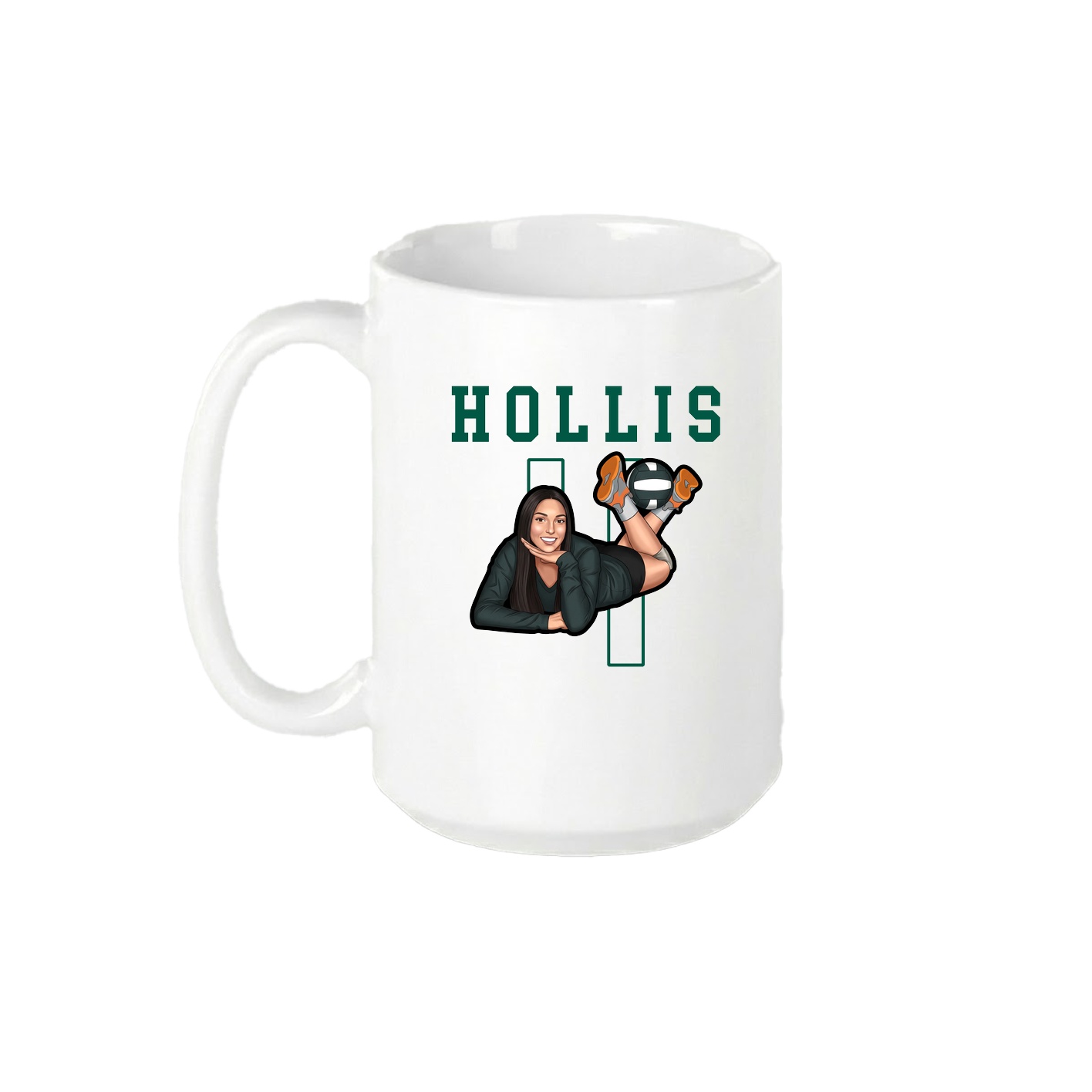 15oz Coffee Mug — Shirsey in White
