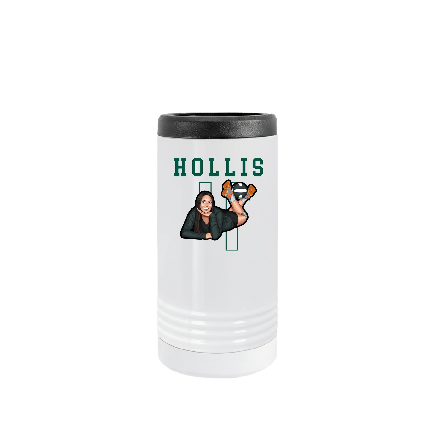 Slim Beverage Holder — Shirsey in White