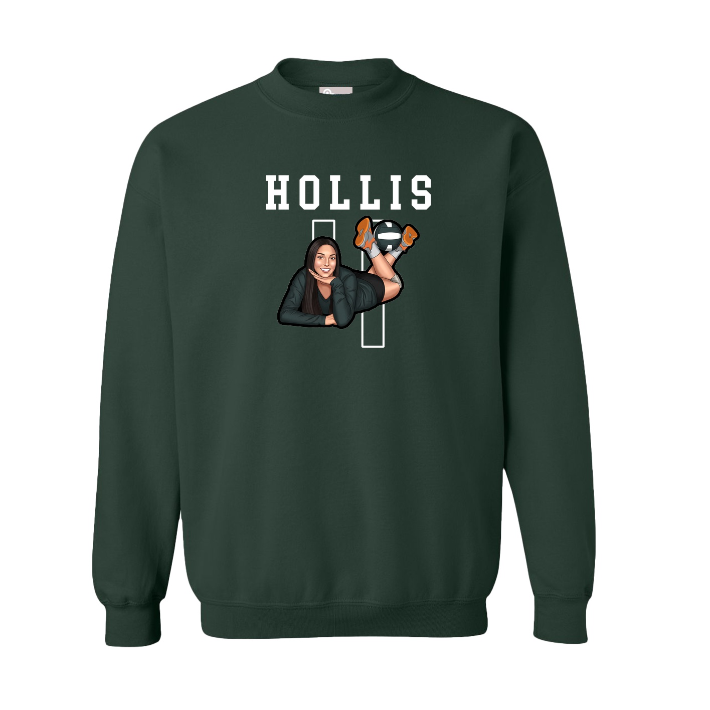 Fleece Crew — Shirsey in Green