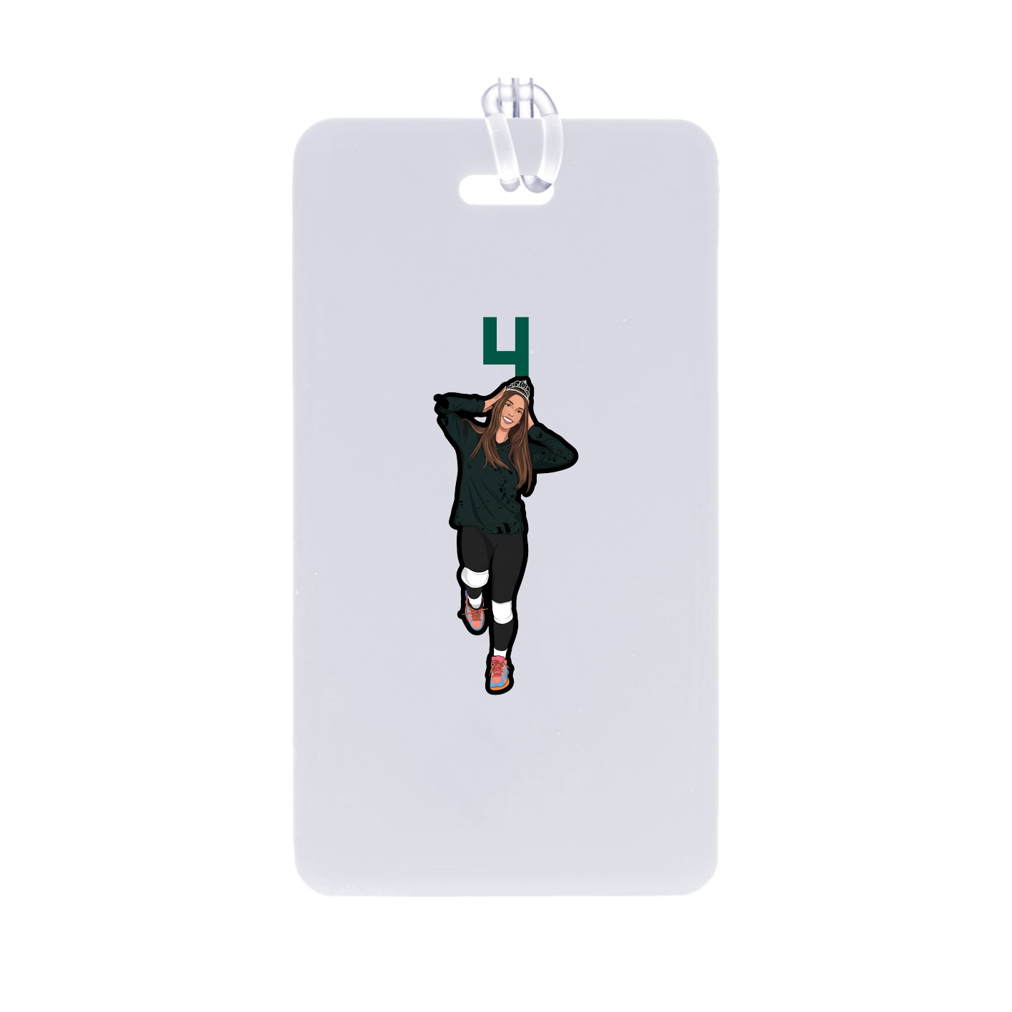 Bag Tag — Number Top in Classic