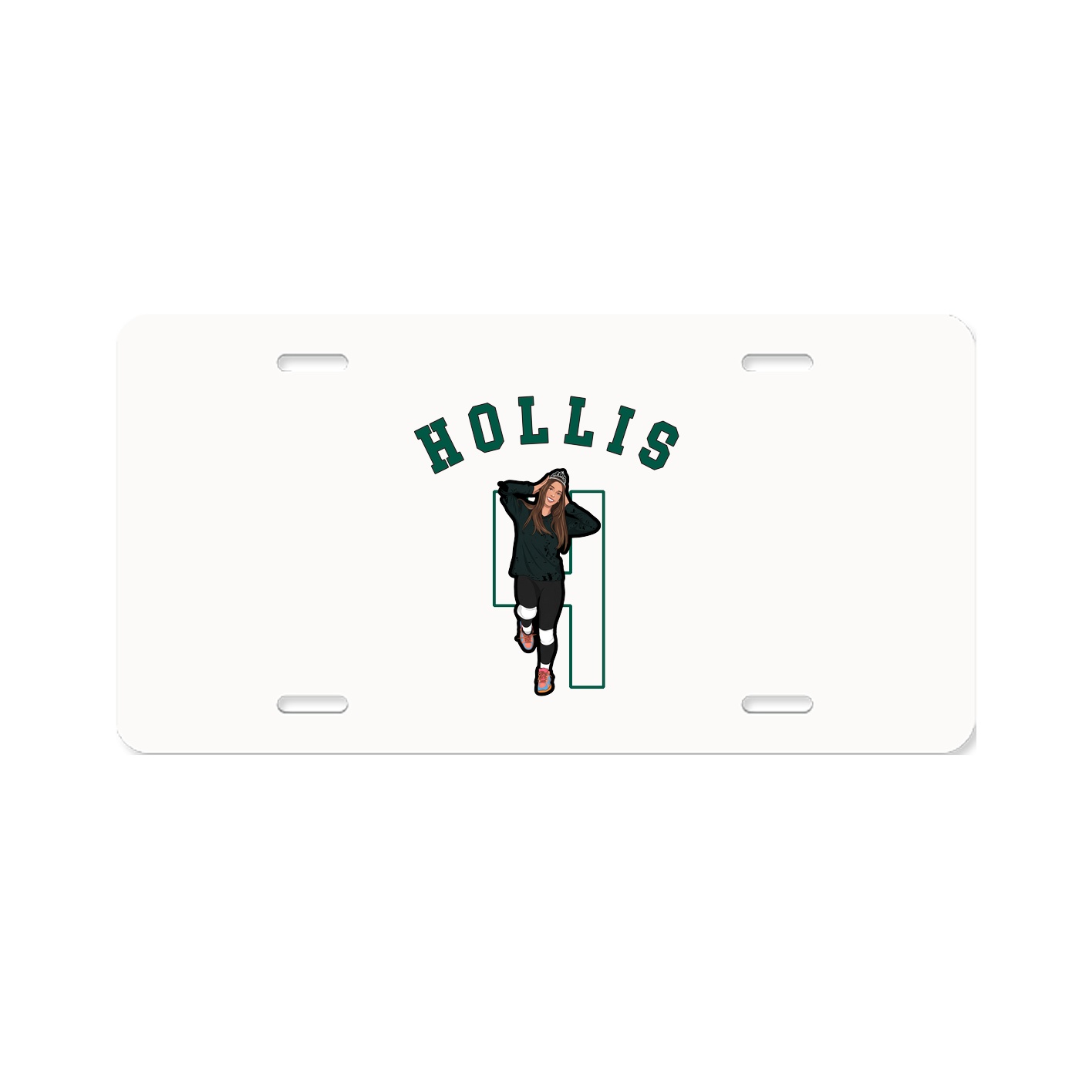 License Plate — Shirsey Arch in Classic