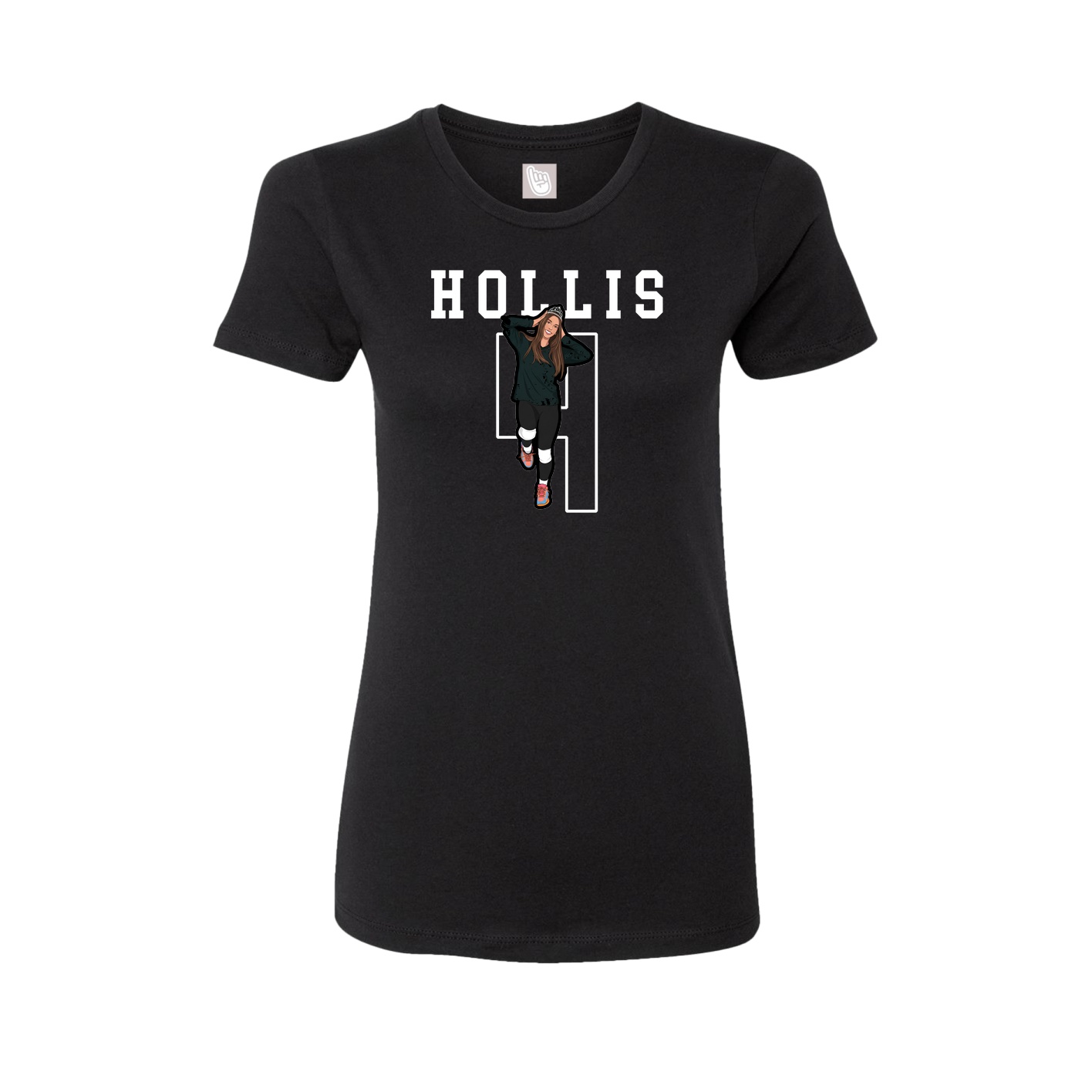 Womens Tee — Shirsey in Black