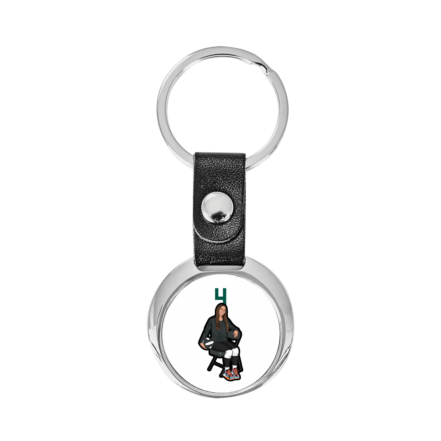 Key Chain — Number Top in Classic