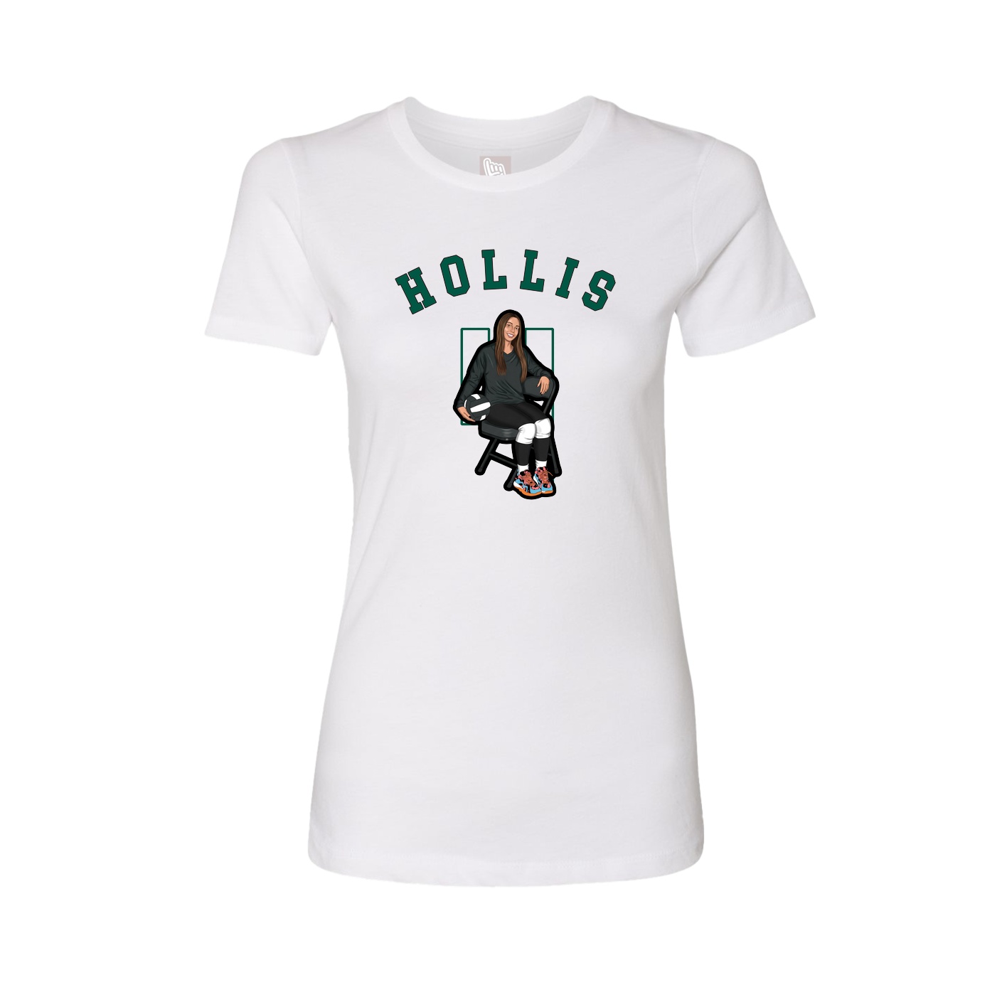 Womens Tee — Shirsey Arch in White