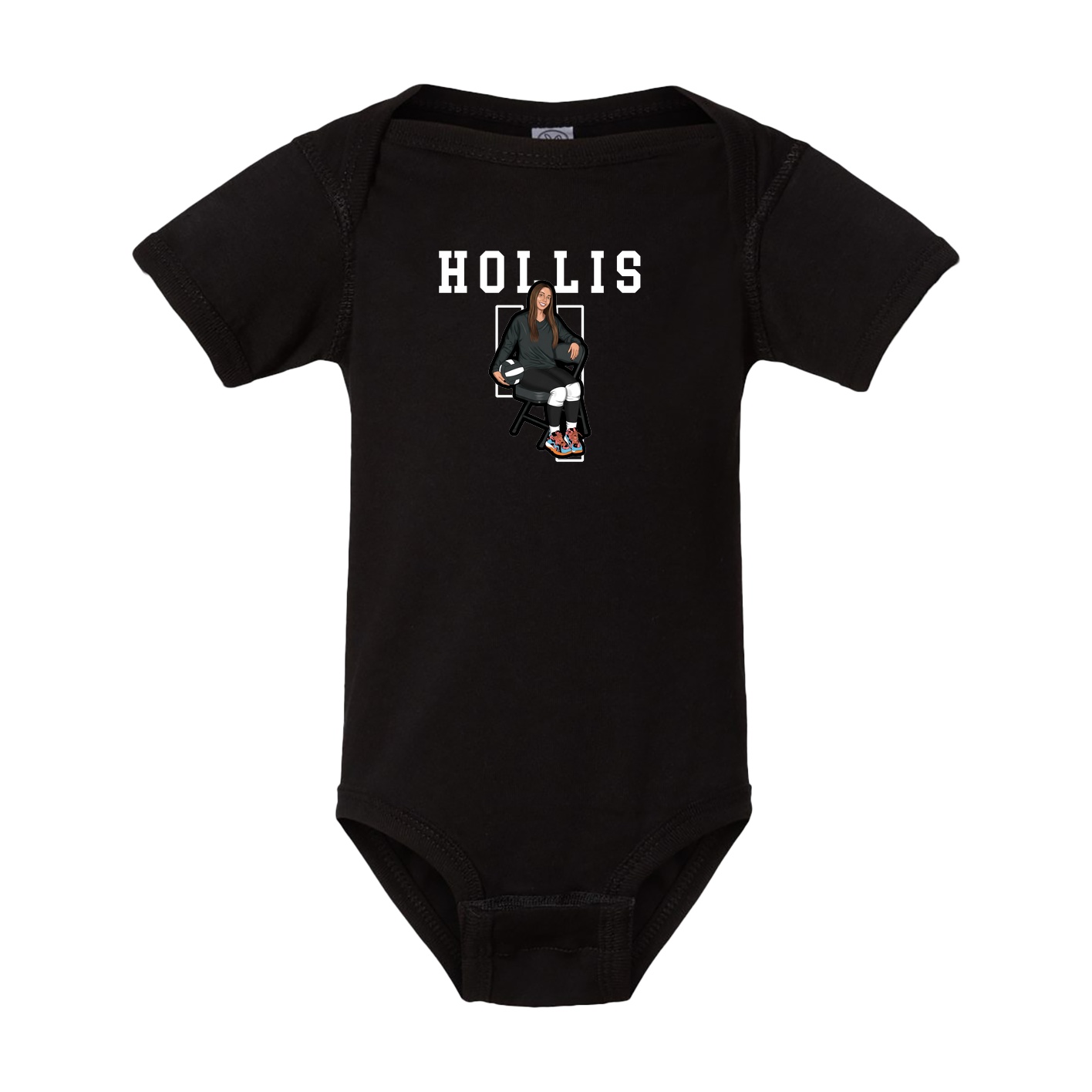 Baby Onesie — Shirsey in Black
