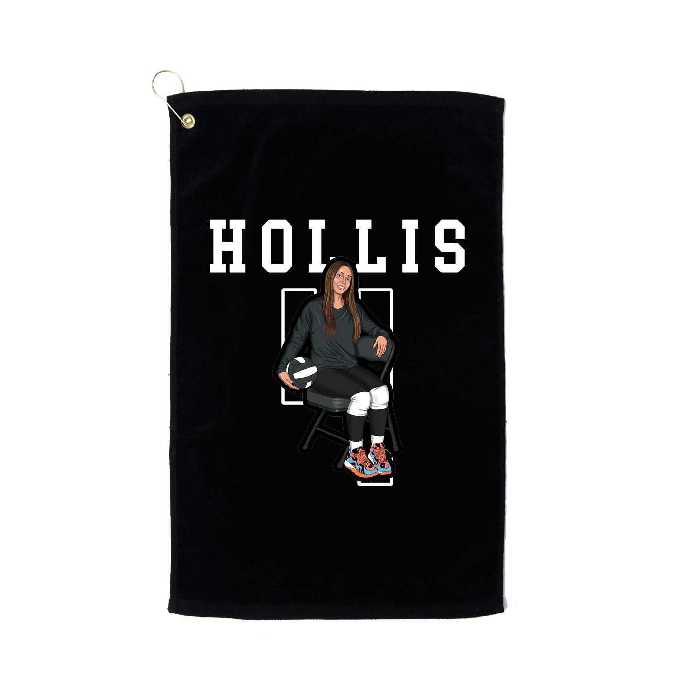 Golf Towel — Shirsey in Black