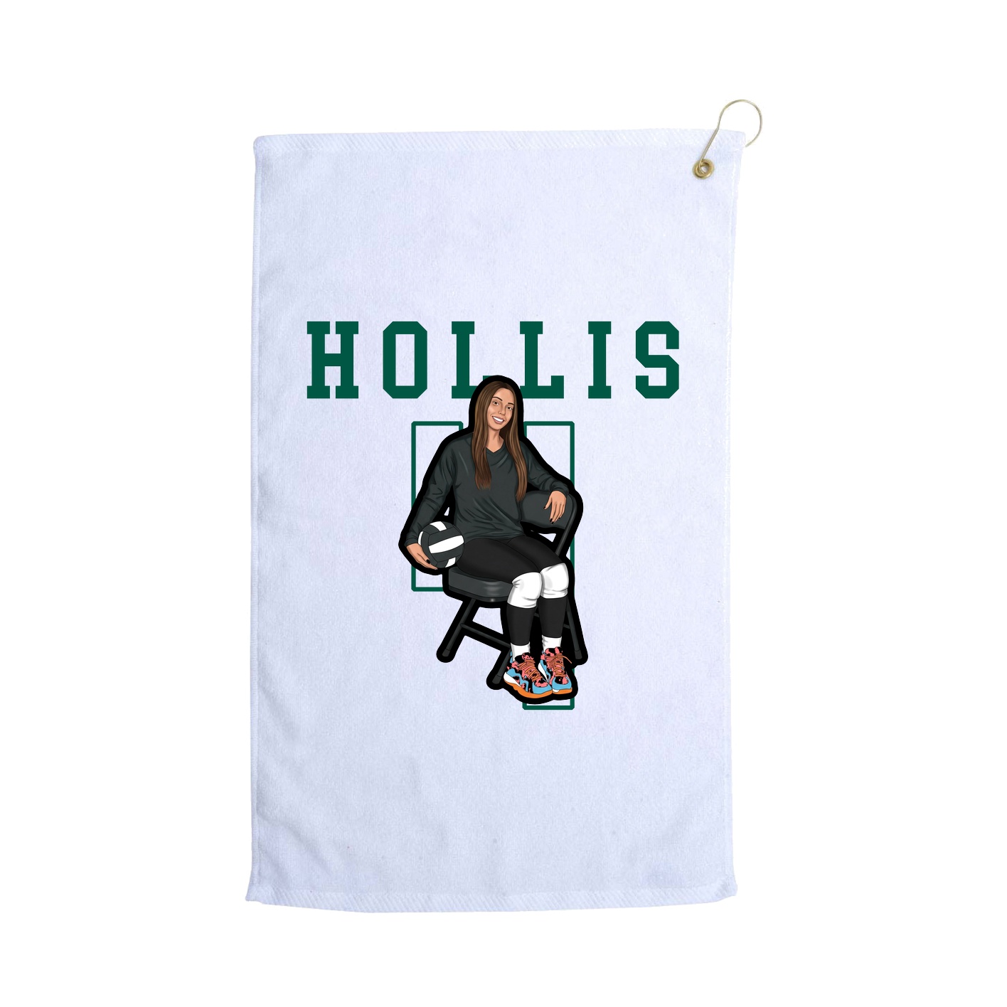 Golf Towel — Shirsey in White