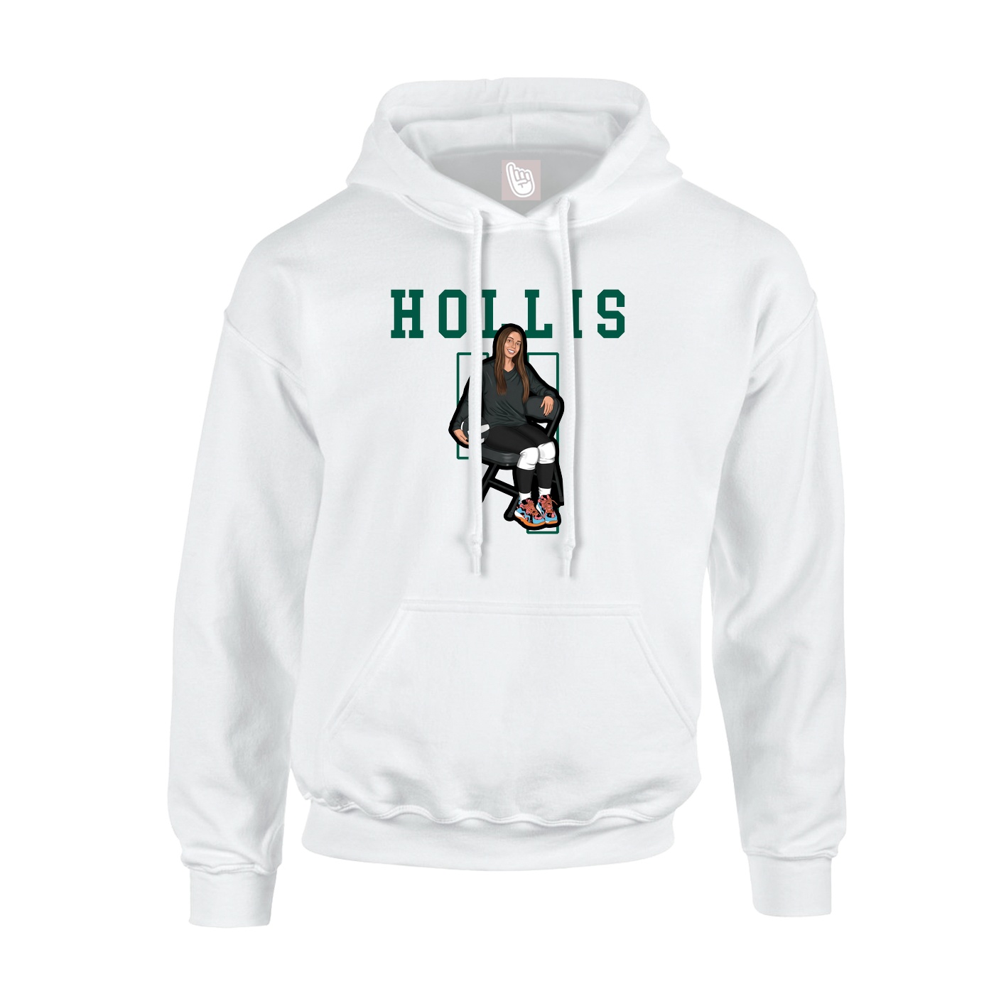 Youth Hoodie — Shirsey in White