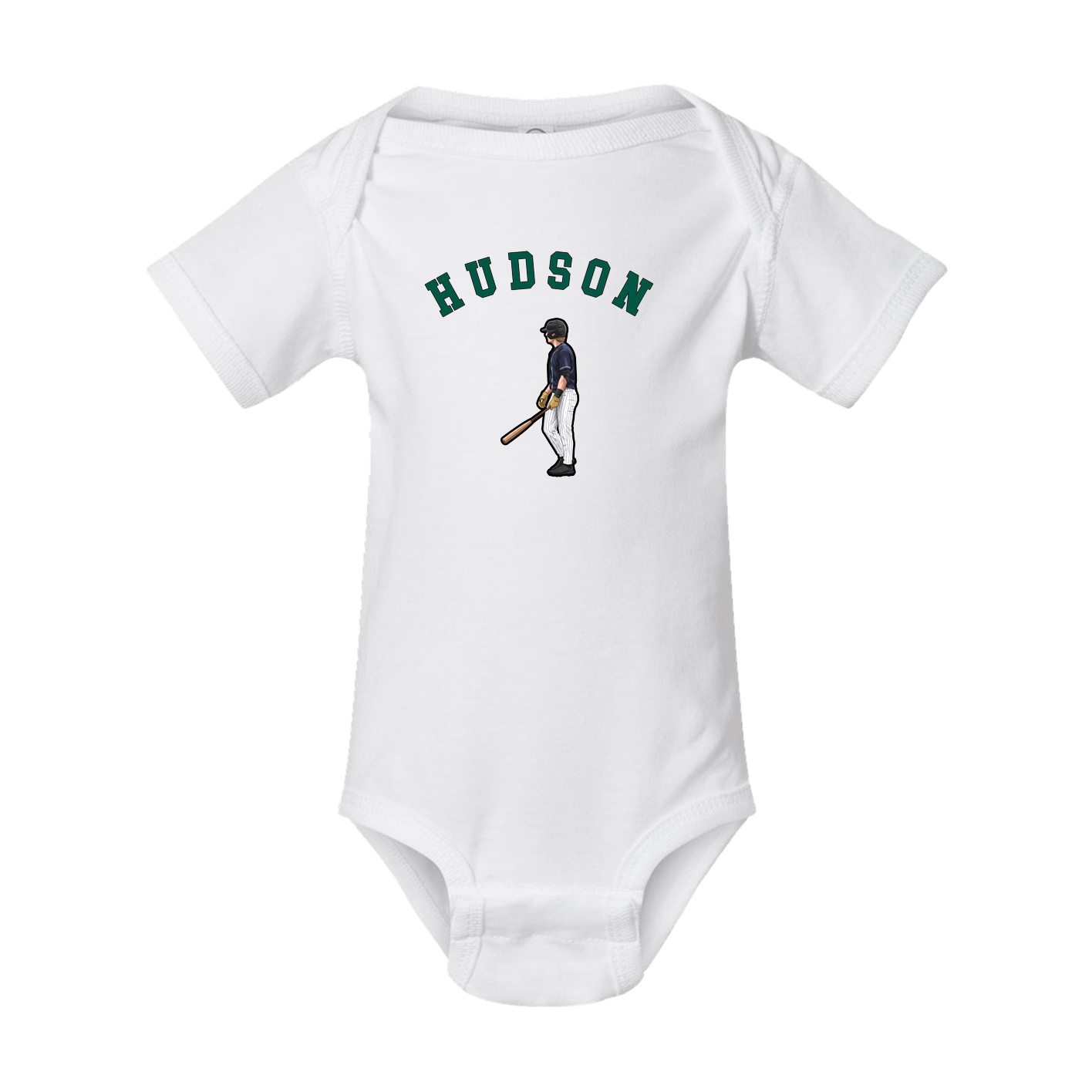 Baby Onesie — Shirsey Arch in White