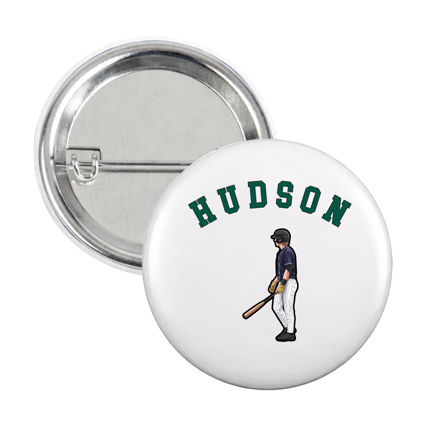 Game Day Button — Shirsey Arch in White