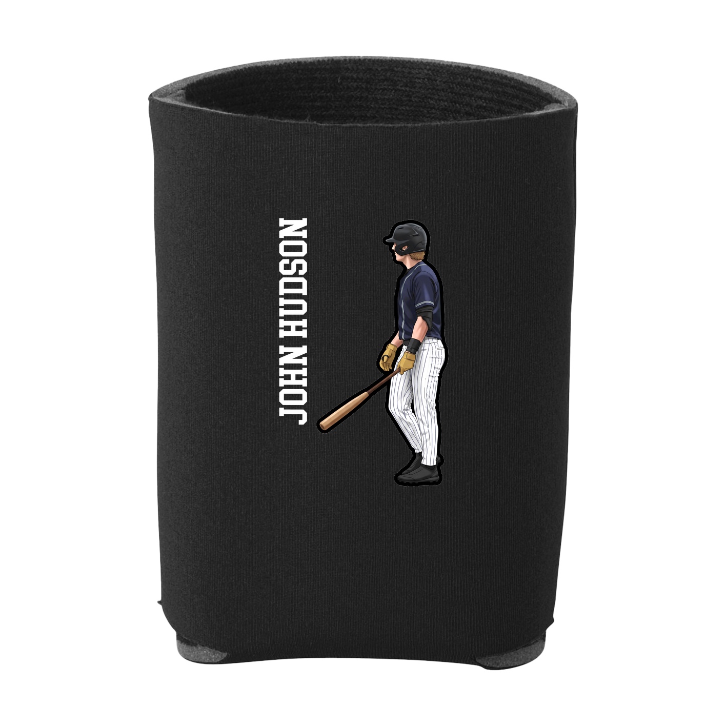 Can Holder — Name Vertical in Black