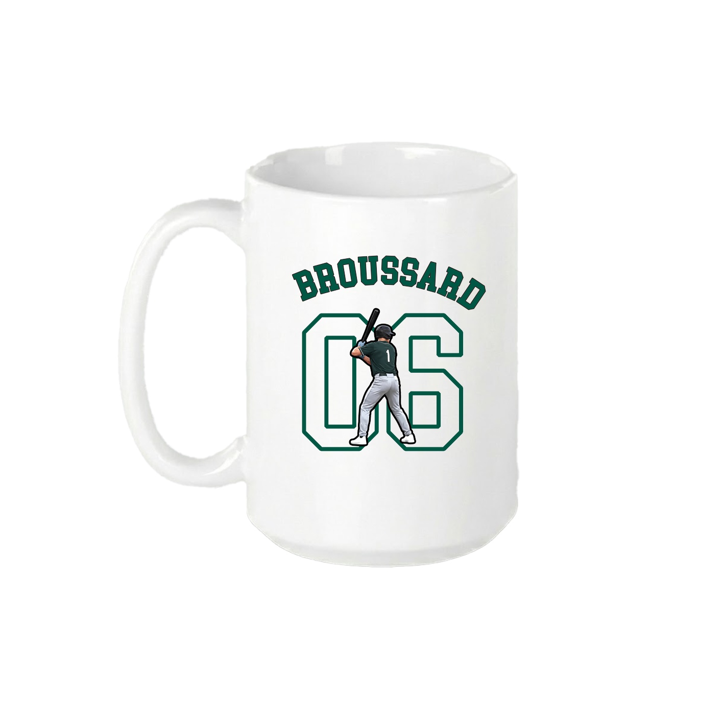 15oz Coffee Mug — Shirsey Arch in White