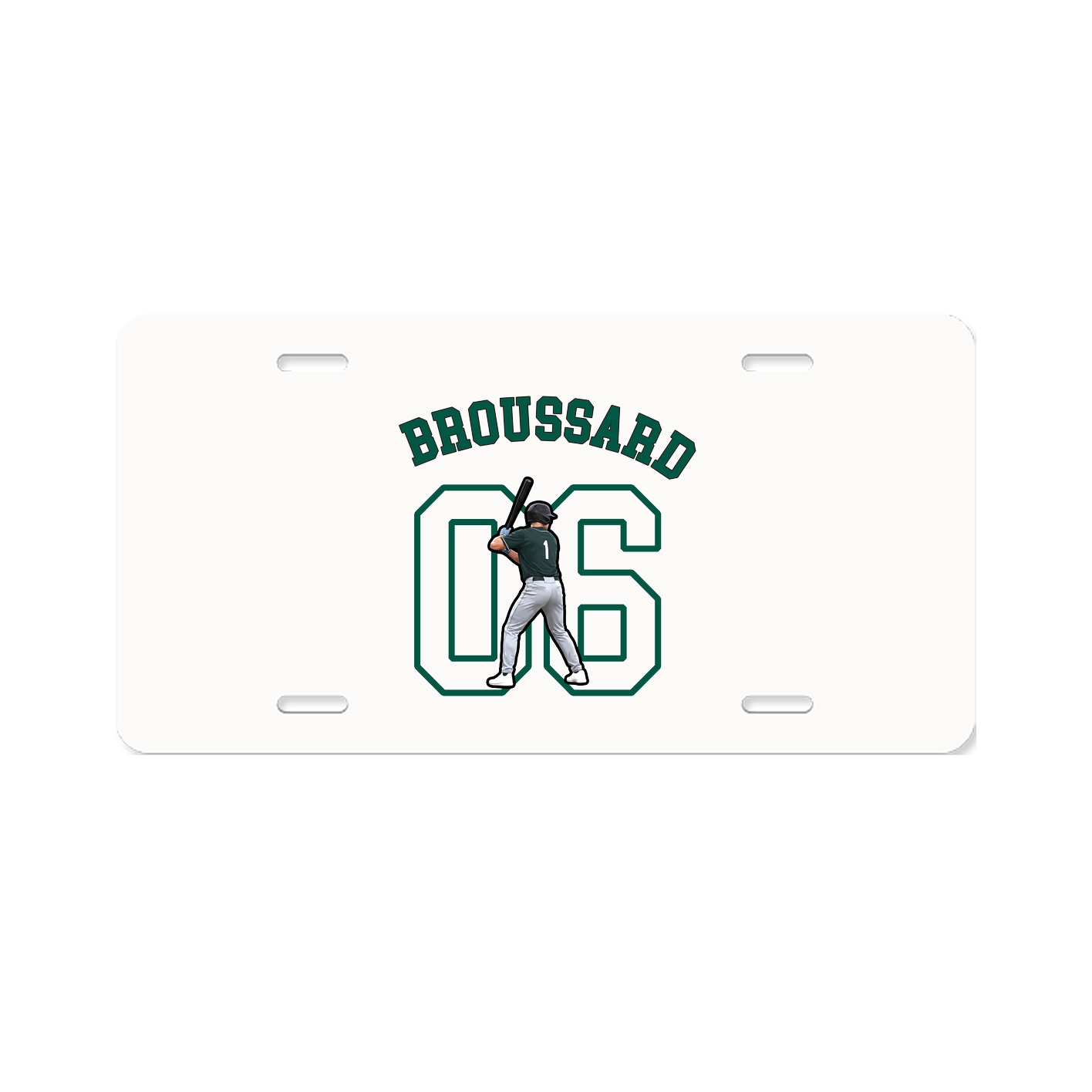 License Plate — Shirsey Arch in Classic