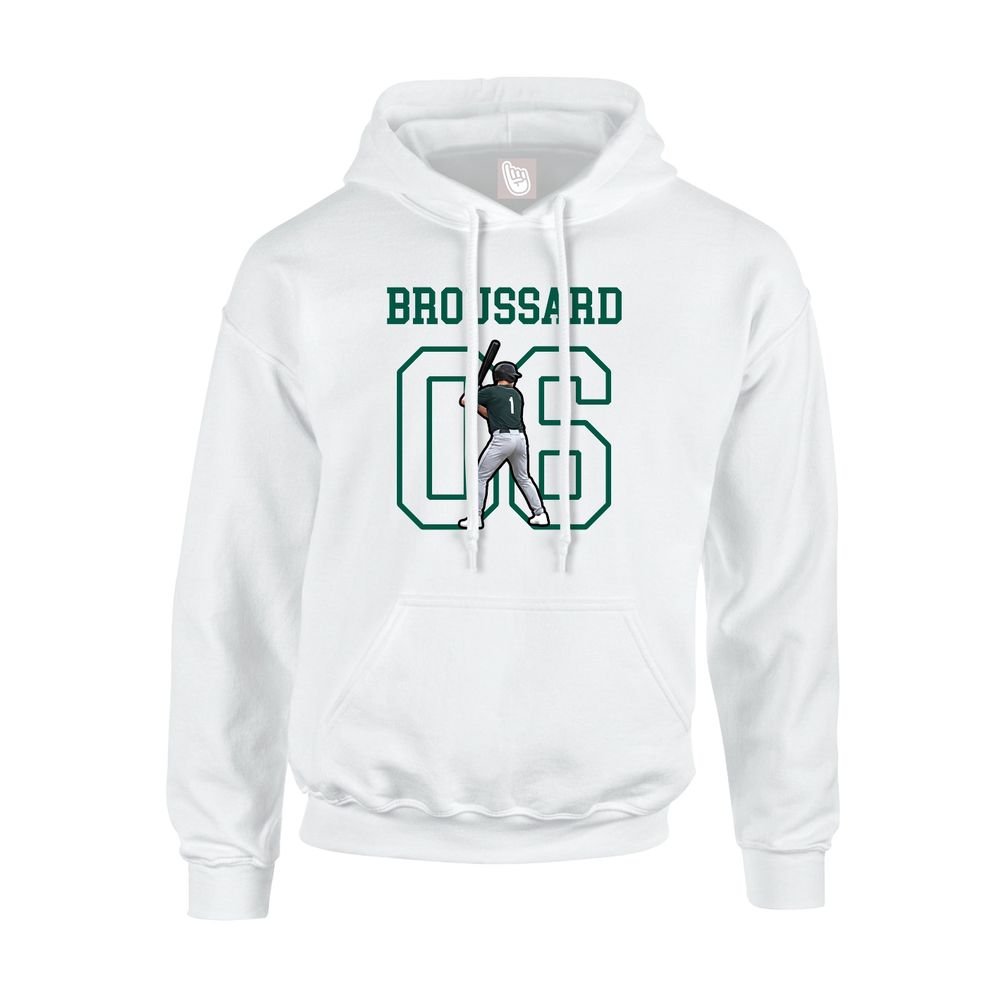Youth Hoodie — Shirsey in White