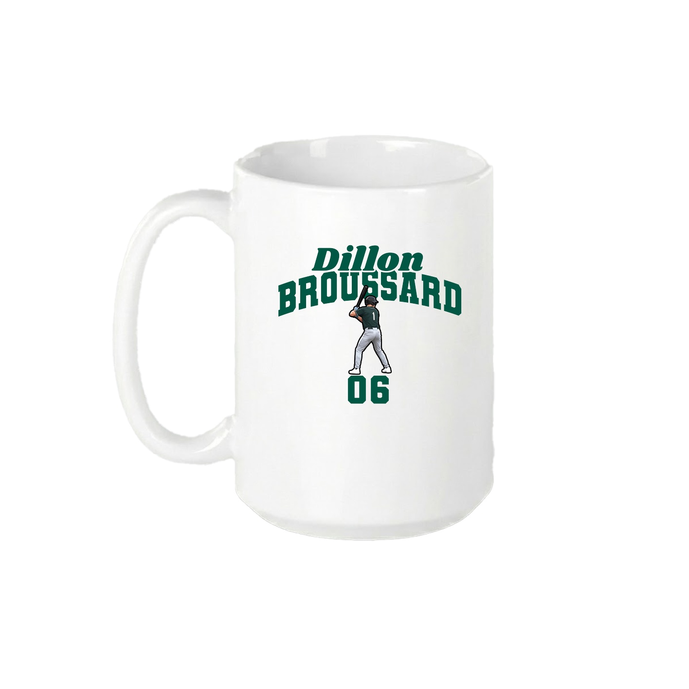 15oz Coffee Mug — Signature Arch in White