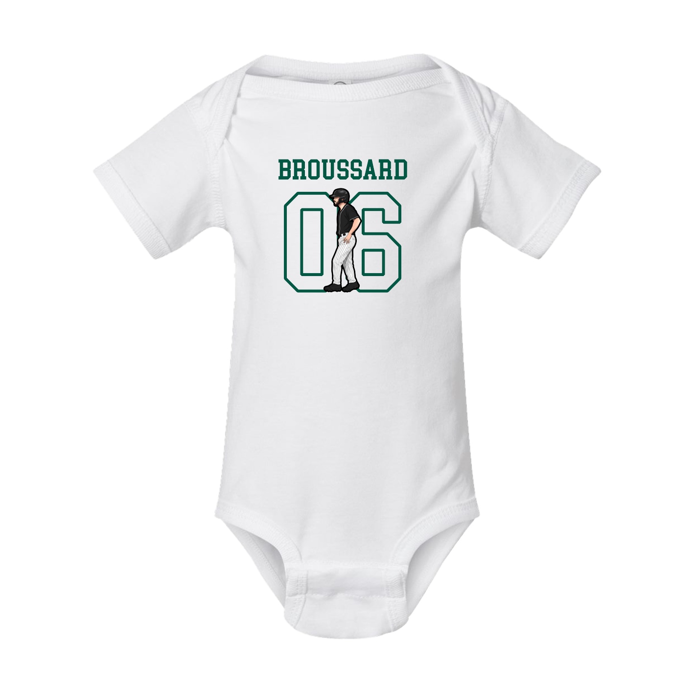 Baby Onesie — Shirsey in White