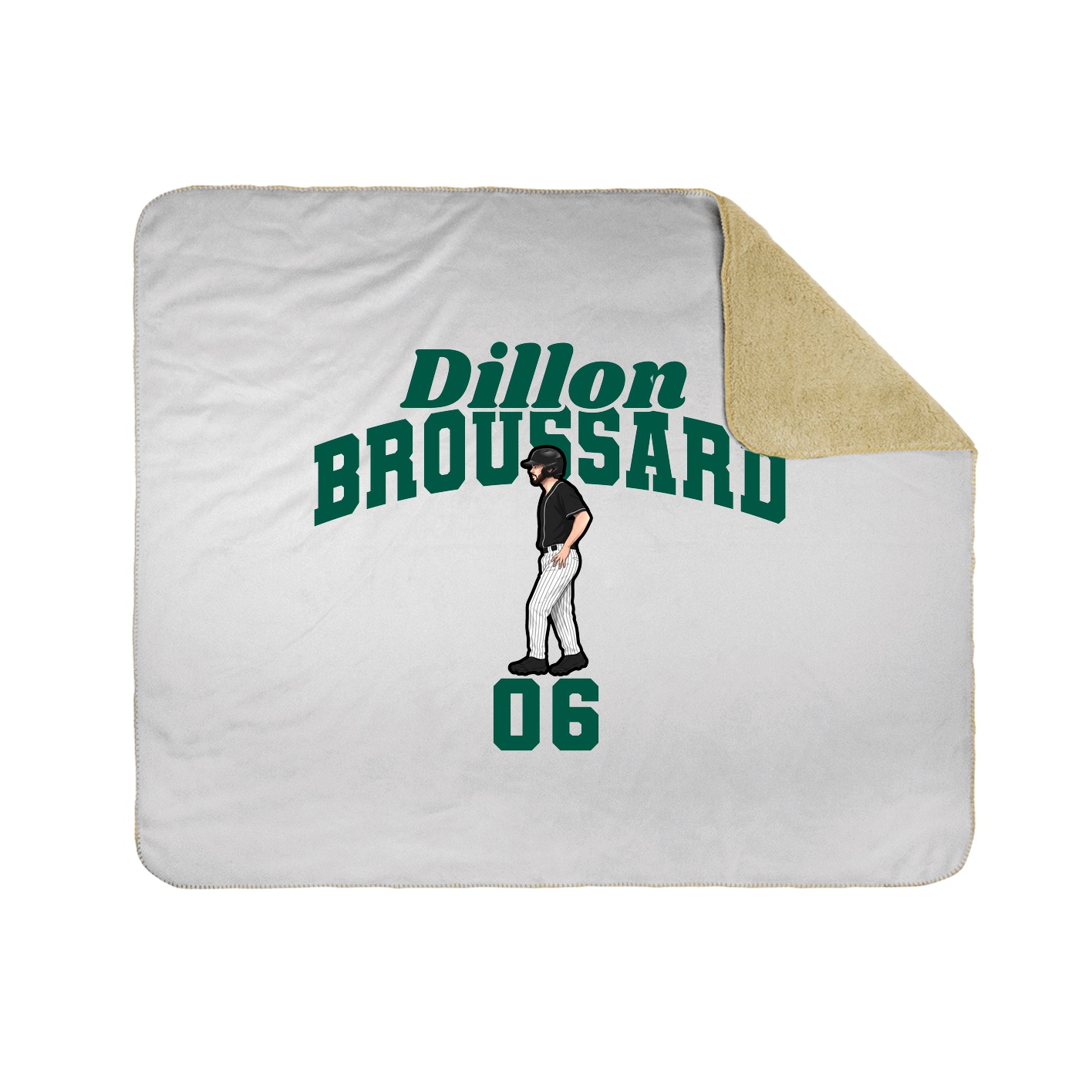 Throw Blanket — Signature Arch in White