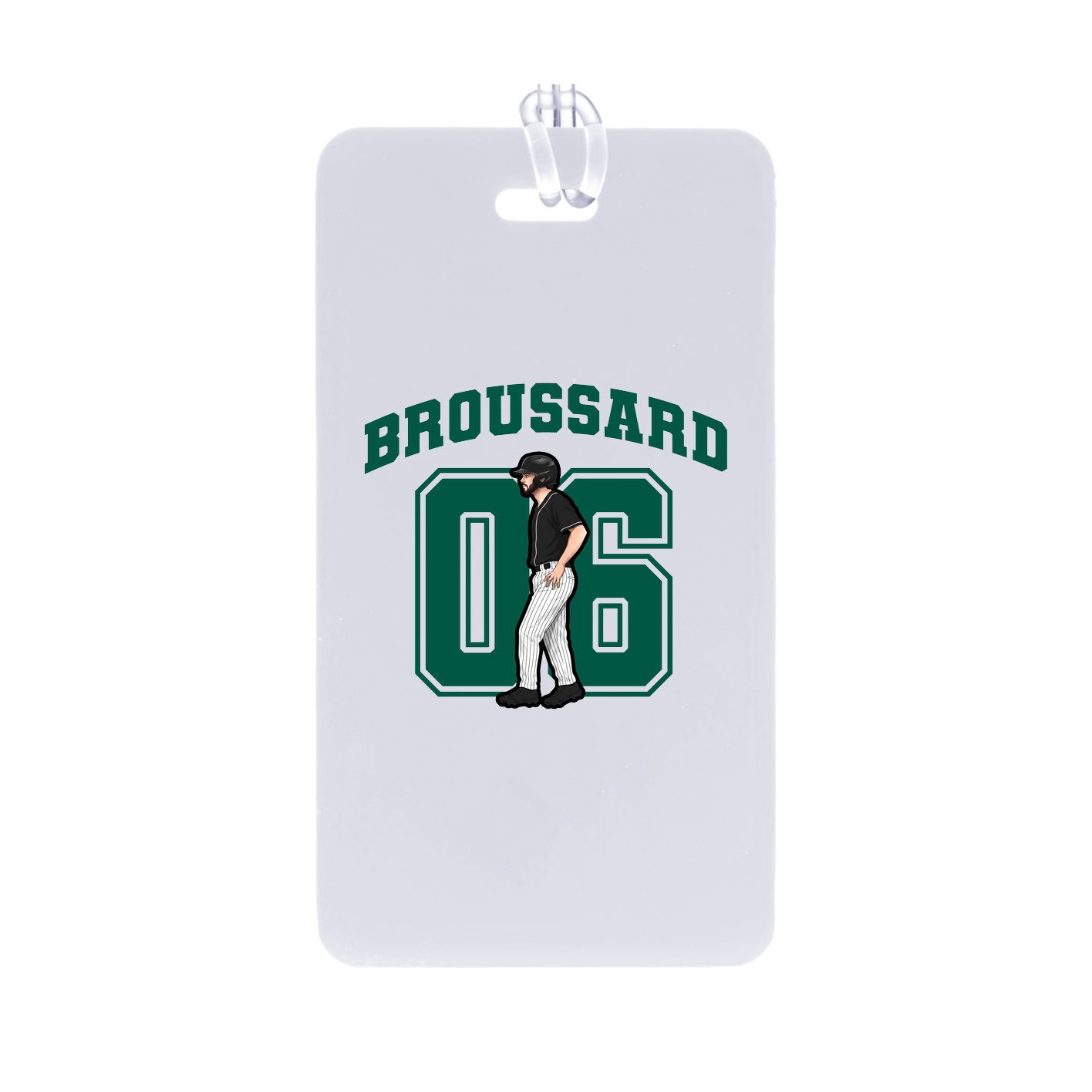 Bag Tag — Number in Classic