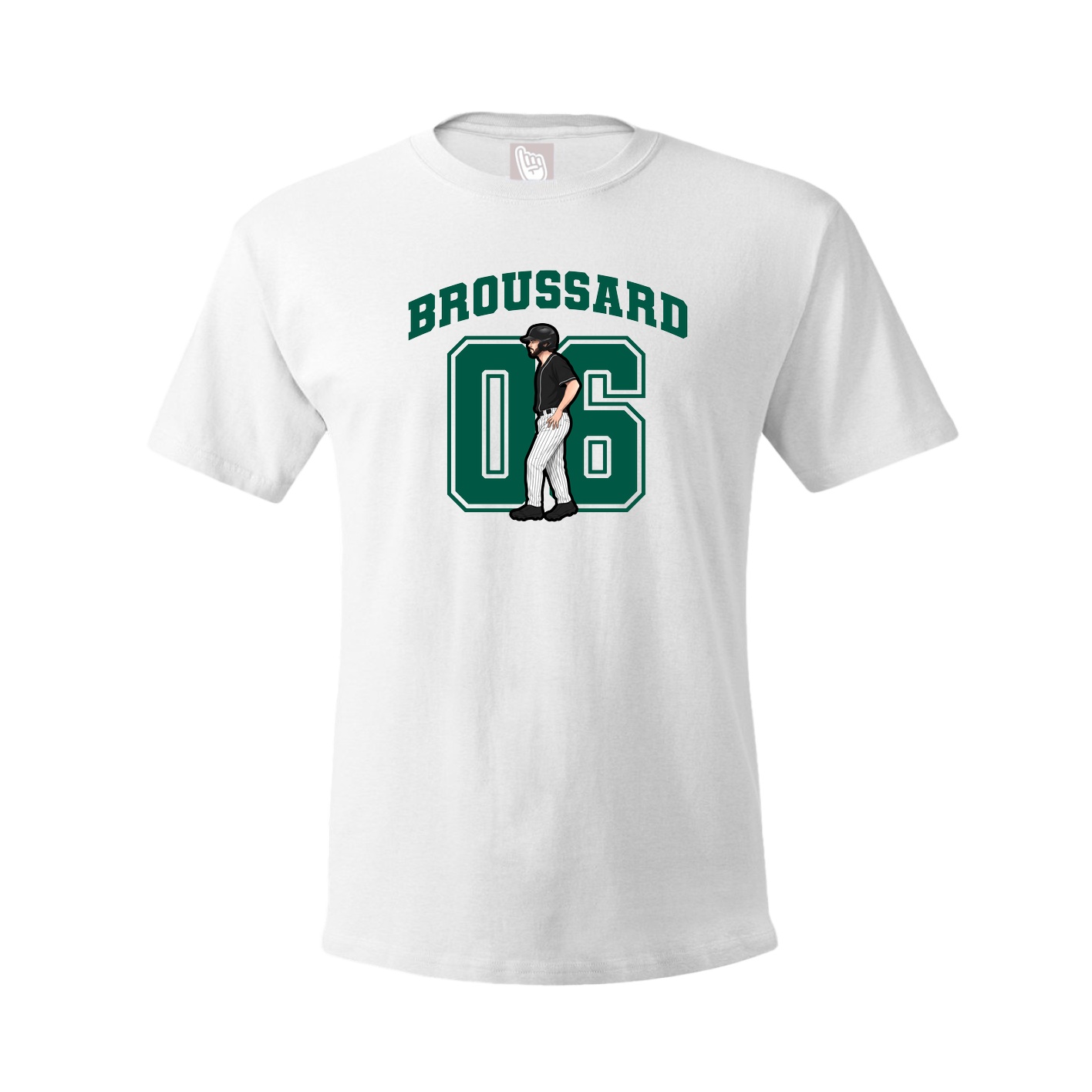 Tee — Number in White