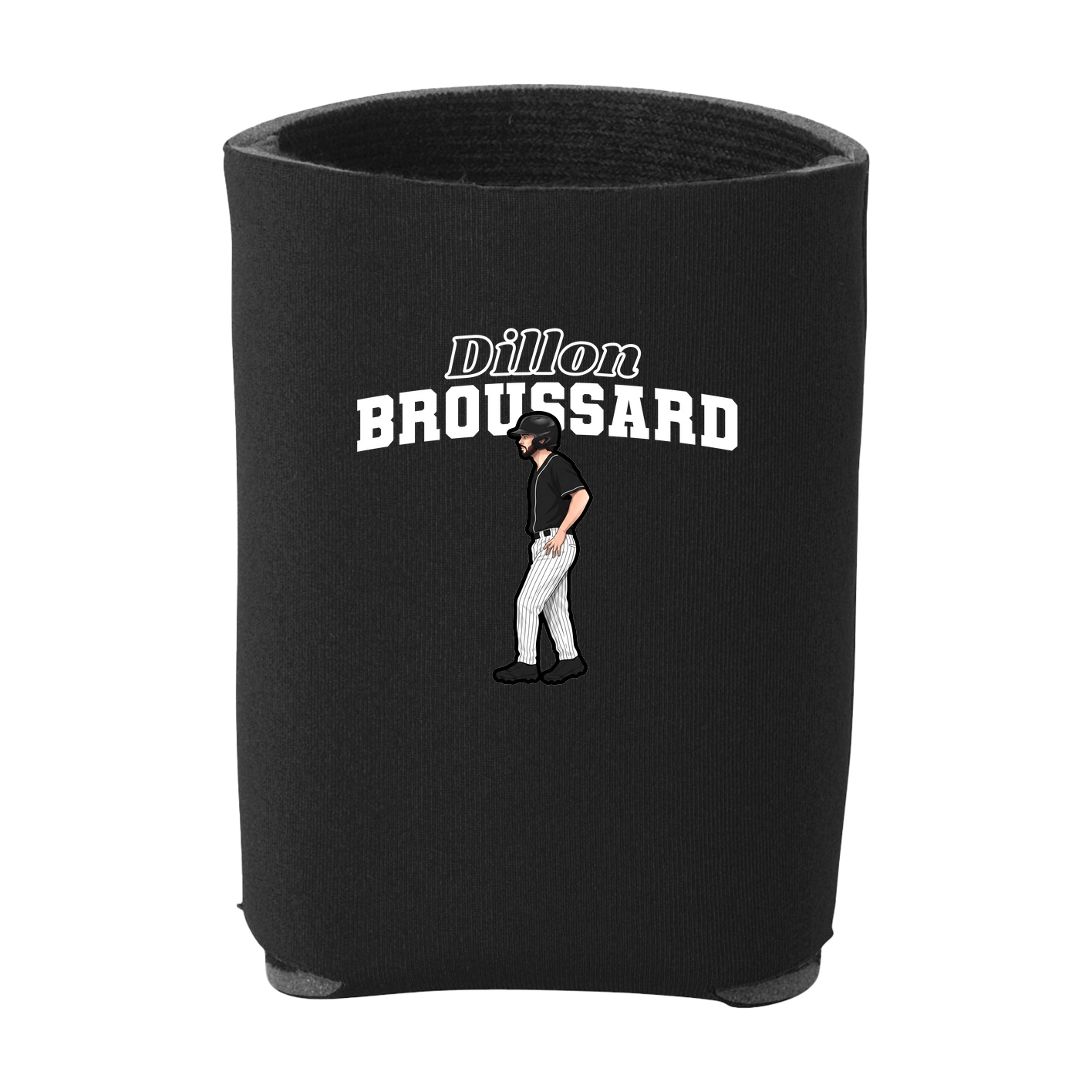 Can Holder — Name Arch in Black