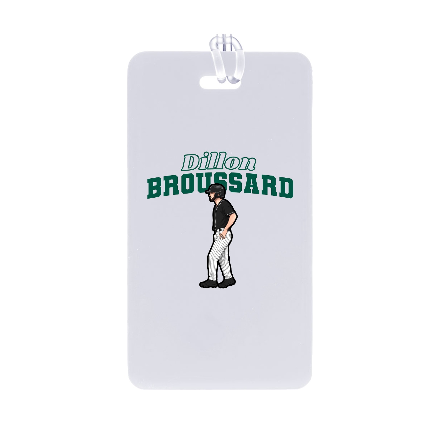 Bag Tag — Name Arch in Classic