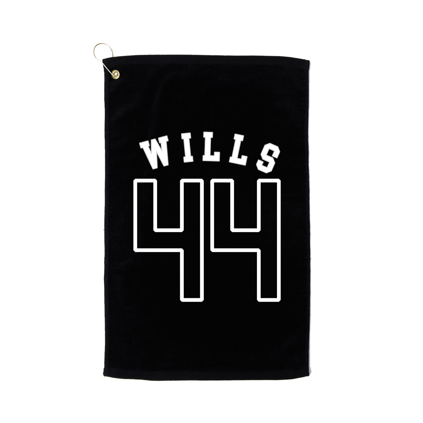 Golf Towel — Shirsey Arch in Black