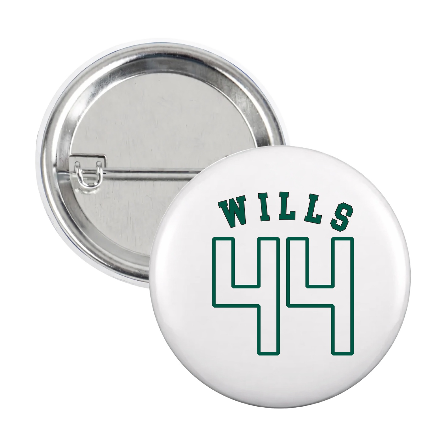 Game Day Button — Shirsey Arch in White