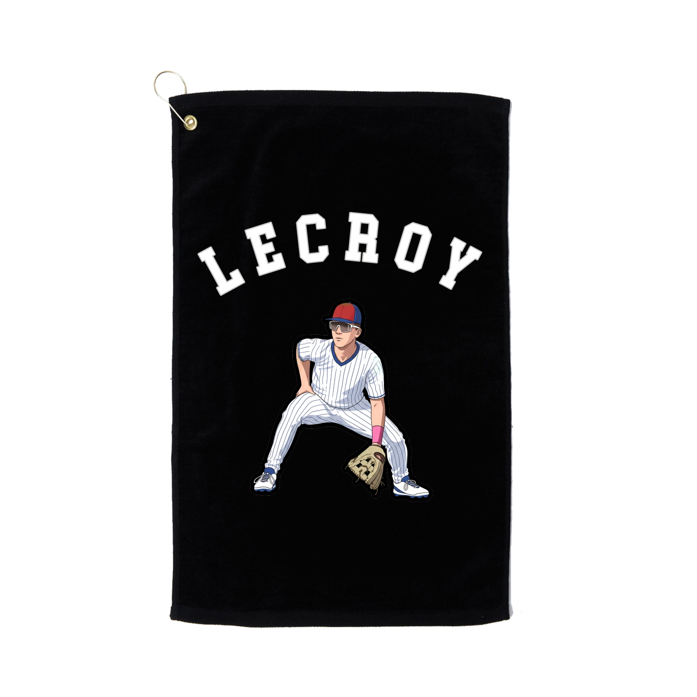 Golf Towel — Shirsey Arch in Black