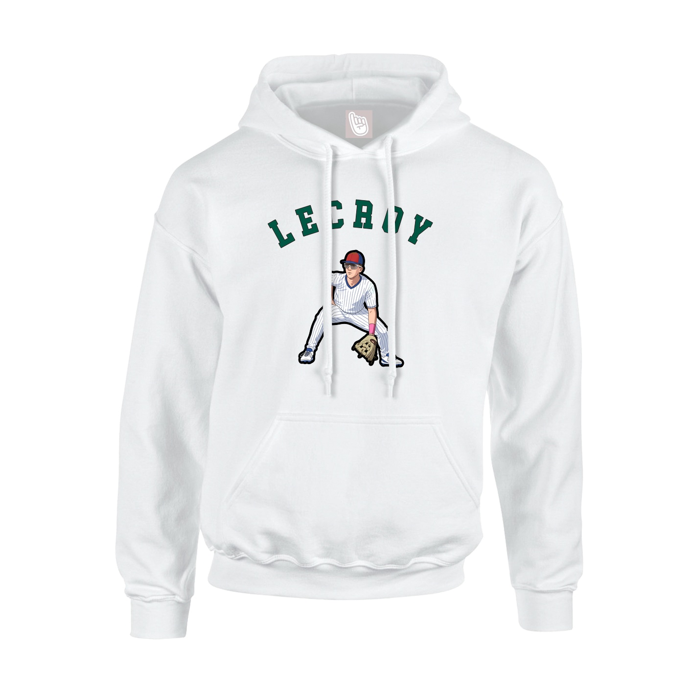 Hoodie — Shirsey Arch in White