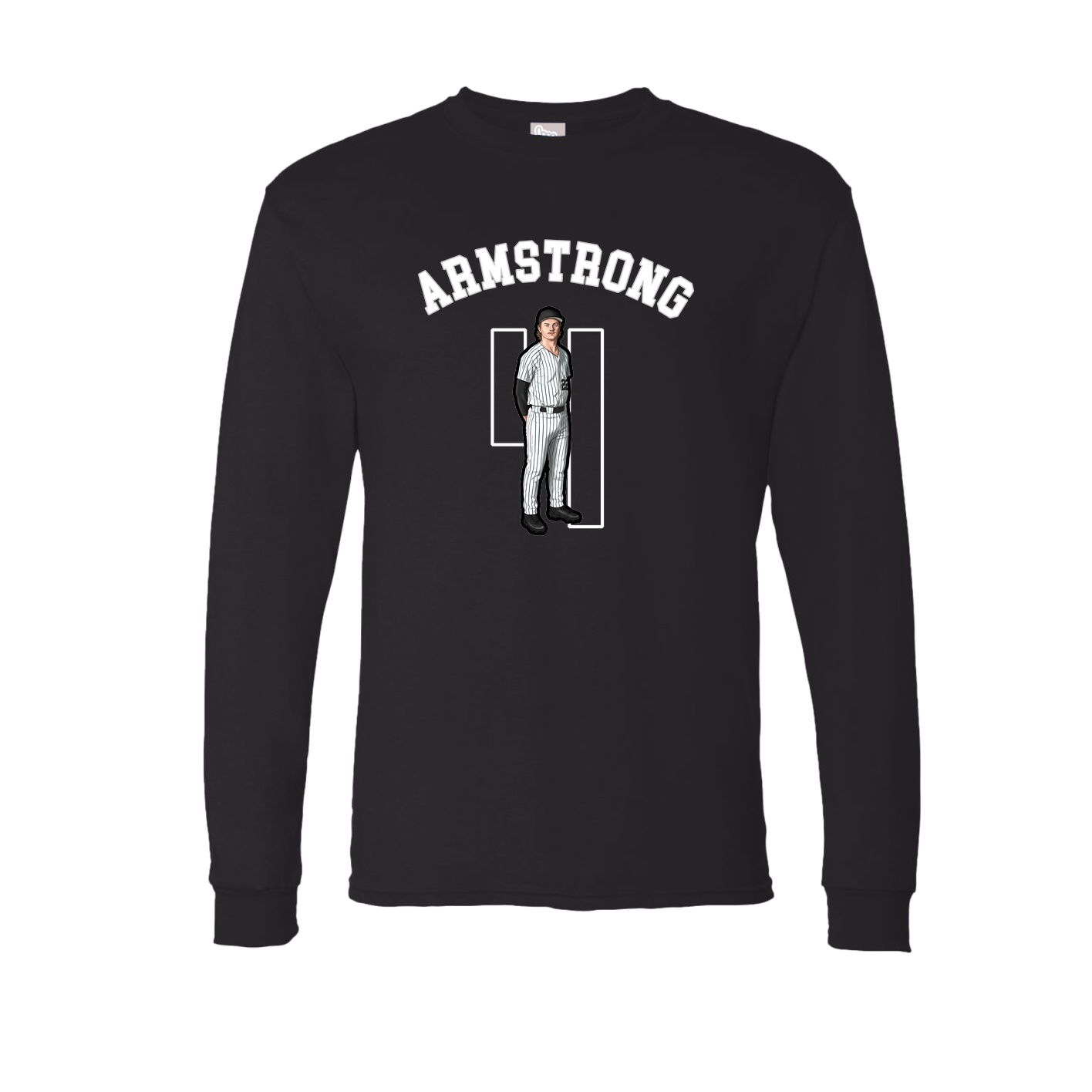 Long Sleeve Tee — Shirsey Arch in Black