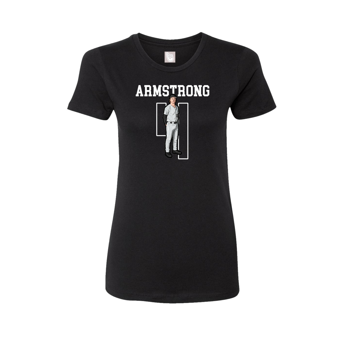 Fitted Women's Tee — Shirsey in Black