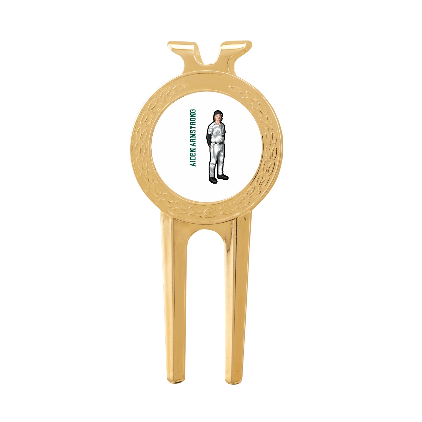 Divot Tool with Ball Marker — Name Vertical in Classic