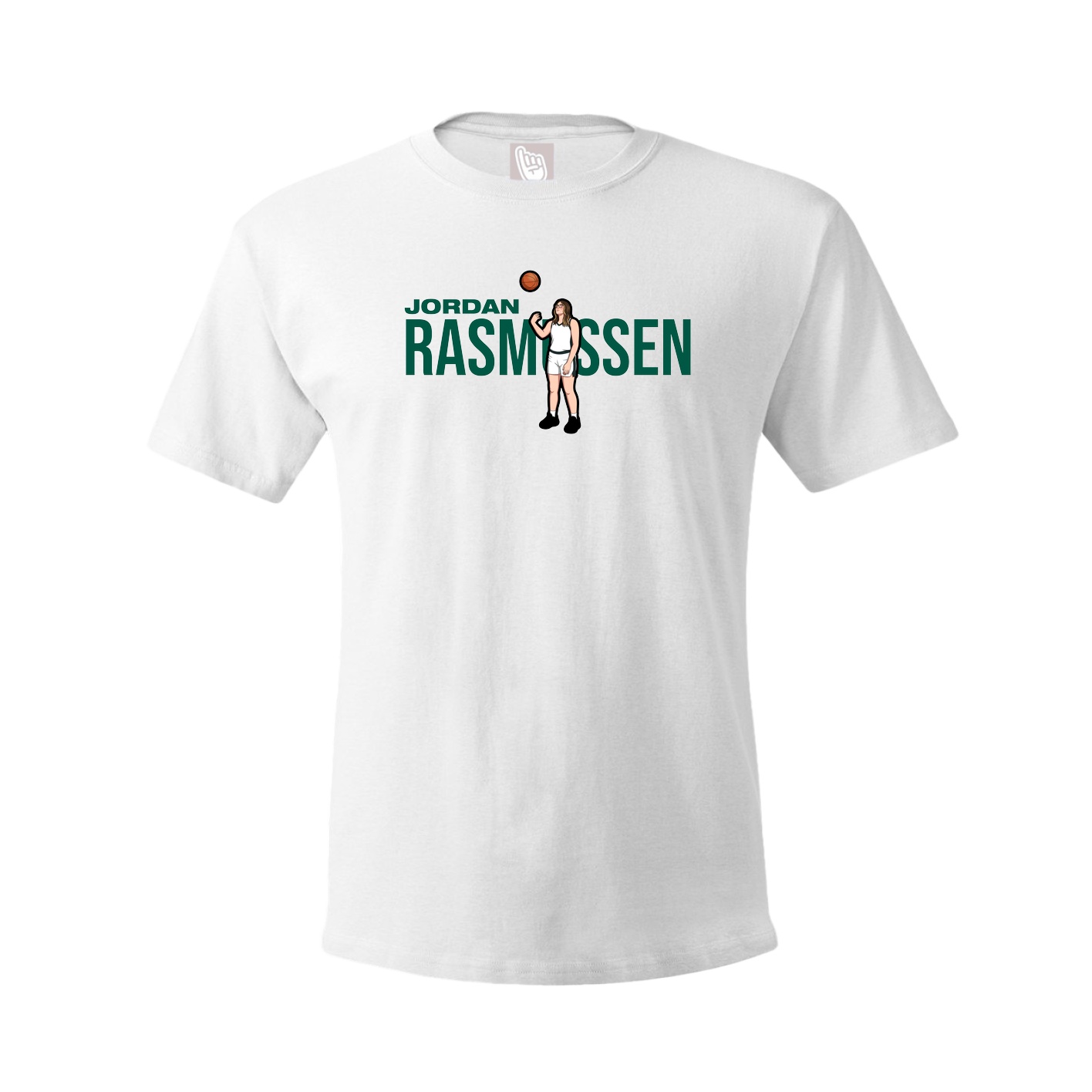 Tee — Player Name in White