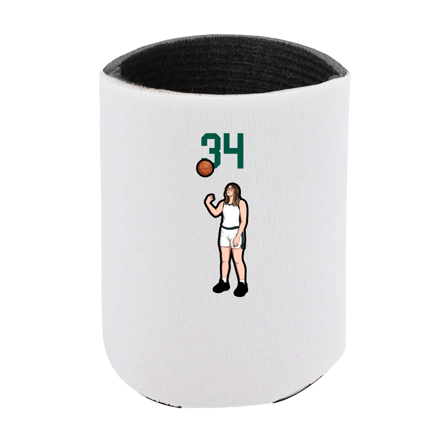 Can Holder — Number Top in White