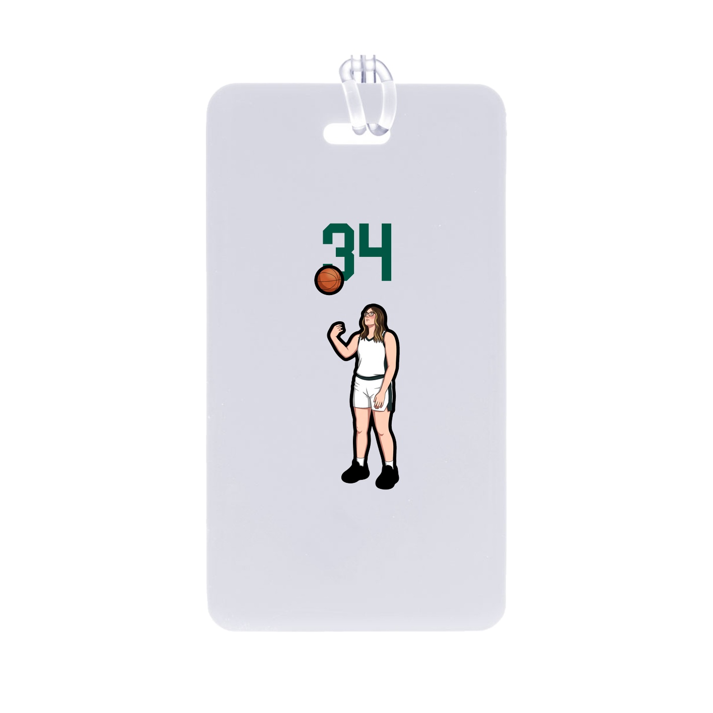 Bag Tag — Number Top in Classic