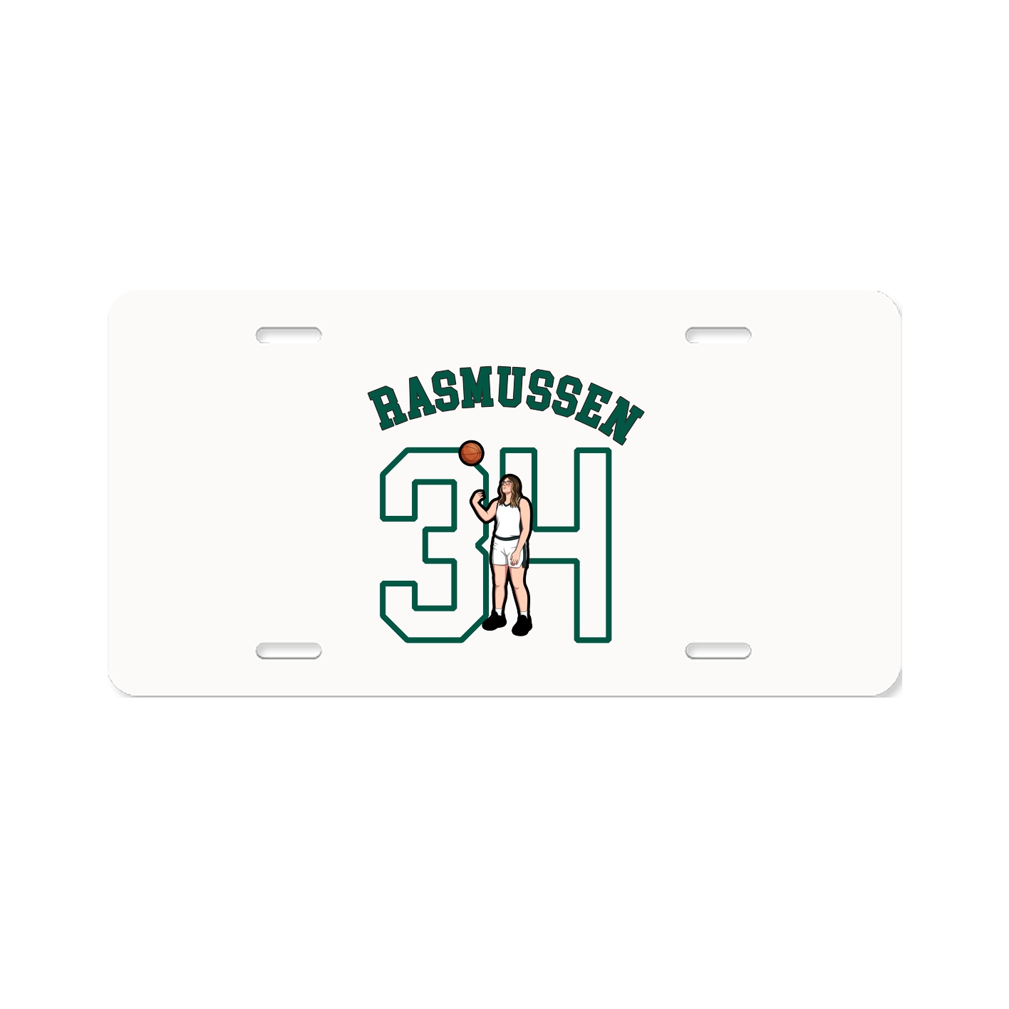 License Plate — Shirsey Arch in Classic