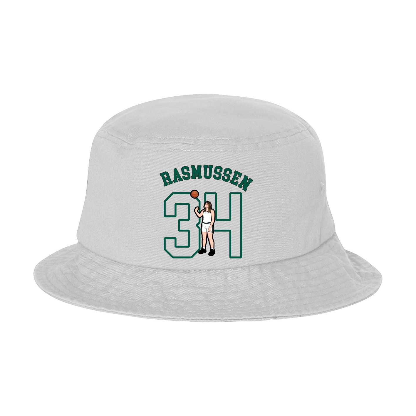 Bucket Cap — Shirsey Arch in White